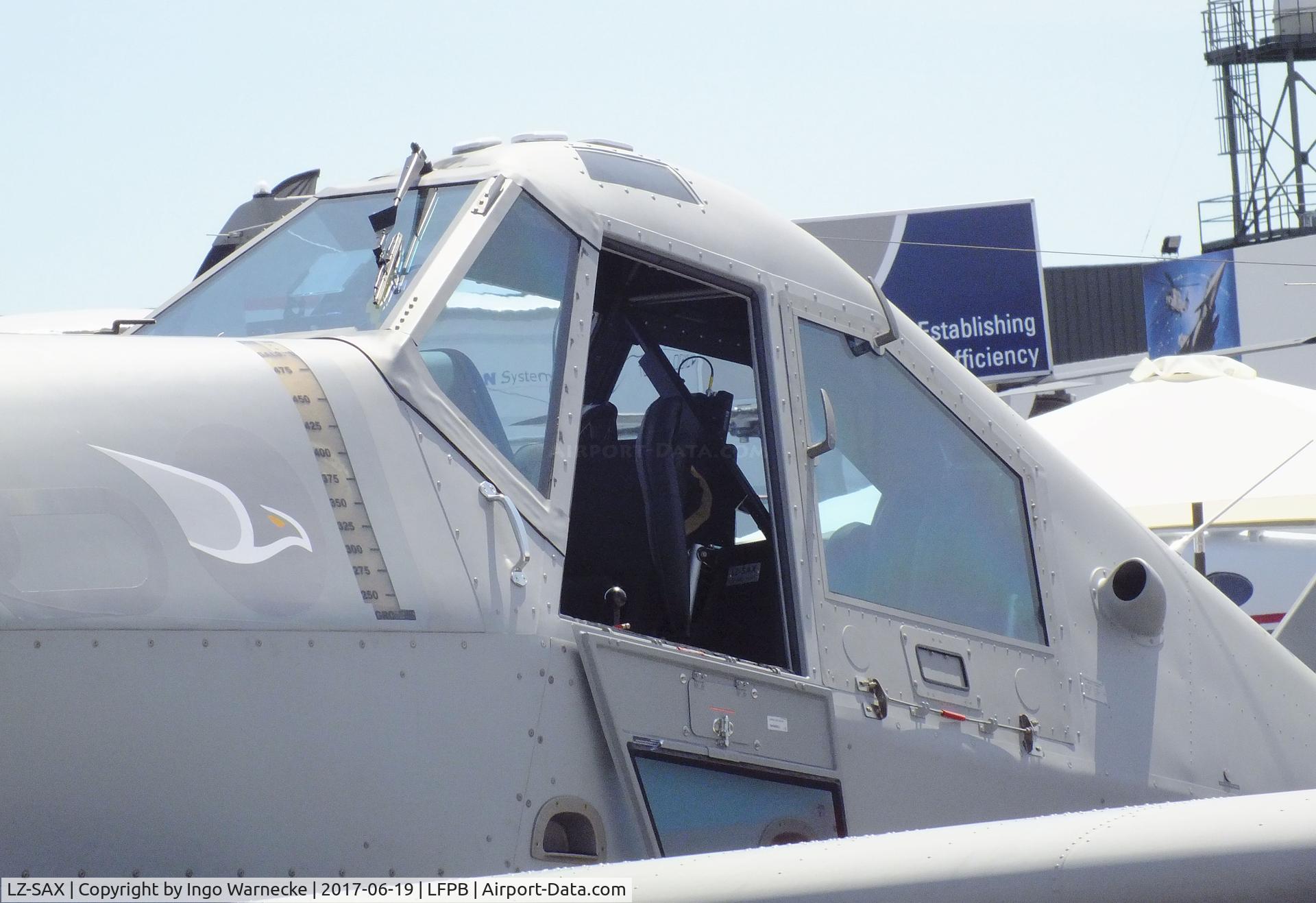 LZ-SAX, 2014 Thrush Aircraft Inc S2R-H80 C/N H80-161DC, LASA T-Bird (Thrush S2R-H80) at the Aerosalon 2017, Paris