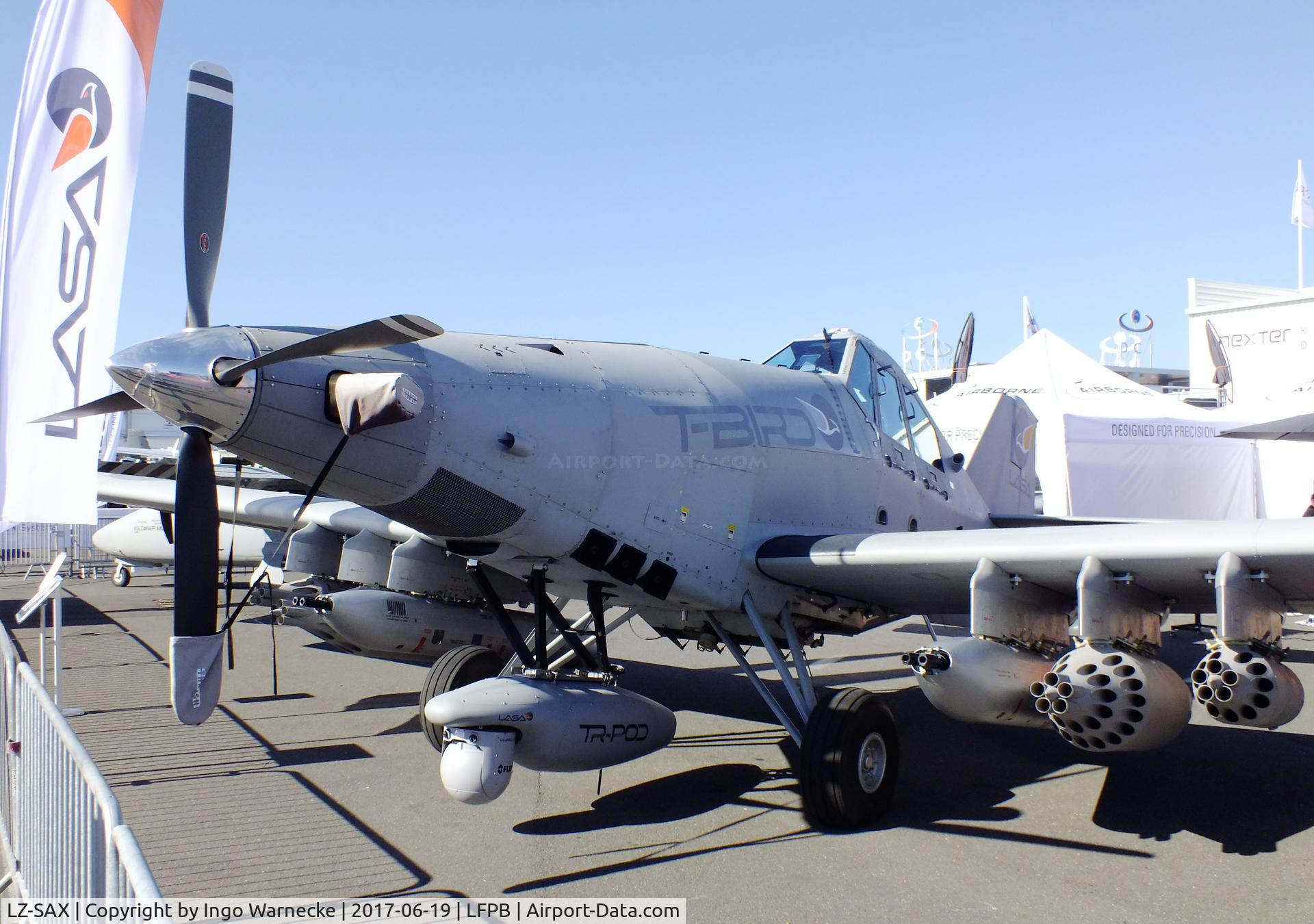 LZ-SAX, 2014 Thrush Aircraft Inc S2R-H80 C/N H80-161DC, LASA T-Bird (Thrush S2R-H80) at the Aerosalon 2017, Paris
