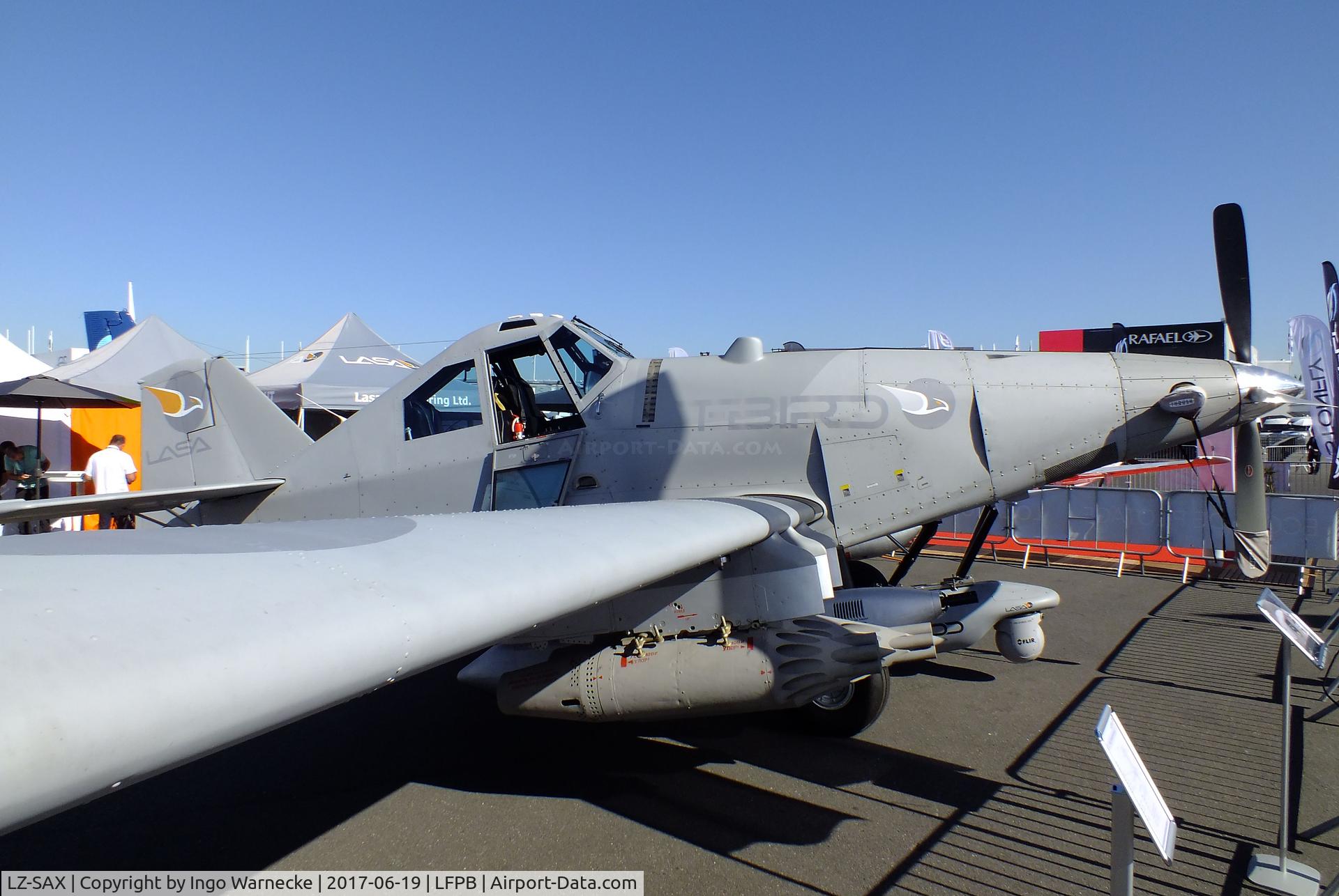 LZ-SAX, 2014 Thrush Aircraft Inc S2R-H80 C/N H80-161DC, LASA T-Bird (Thrush S2R-H80) at the Aerosalon 2017, Paris