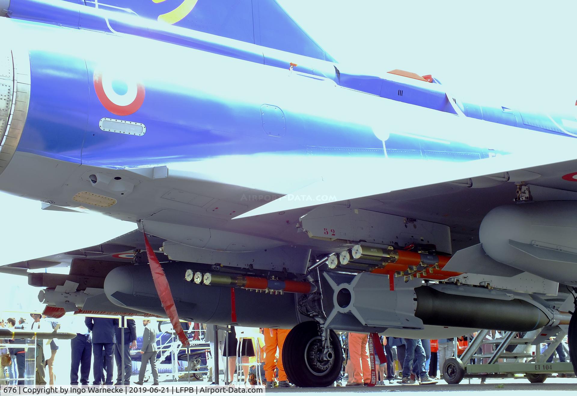 676, Dassault Mirage 2000D C/N 550, Dassault Mirage 2000D of the DGA / Armee de l'Air at the Aerosalon 2019, Paris