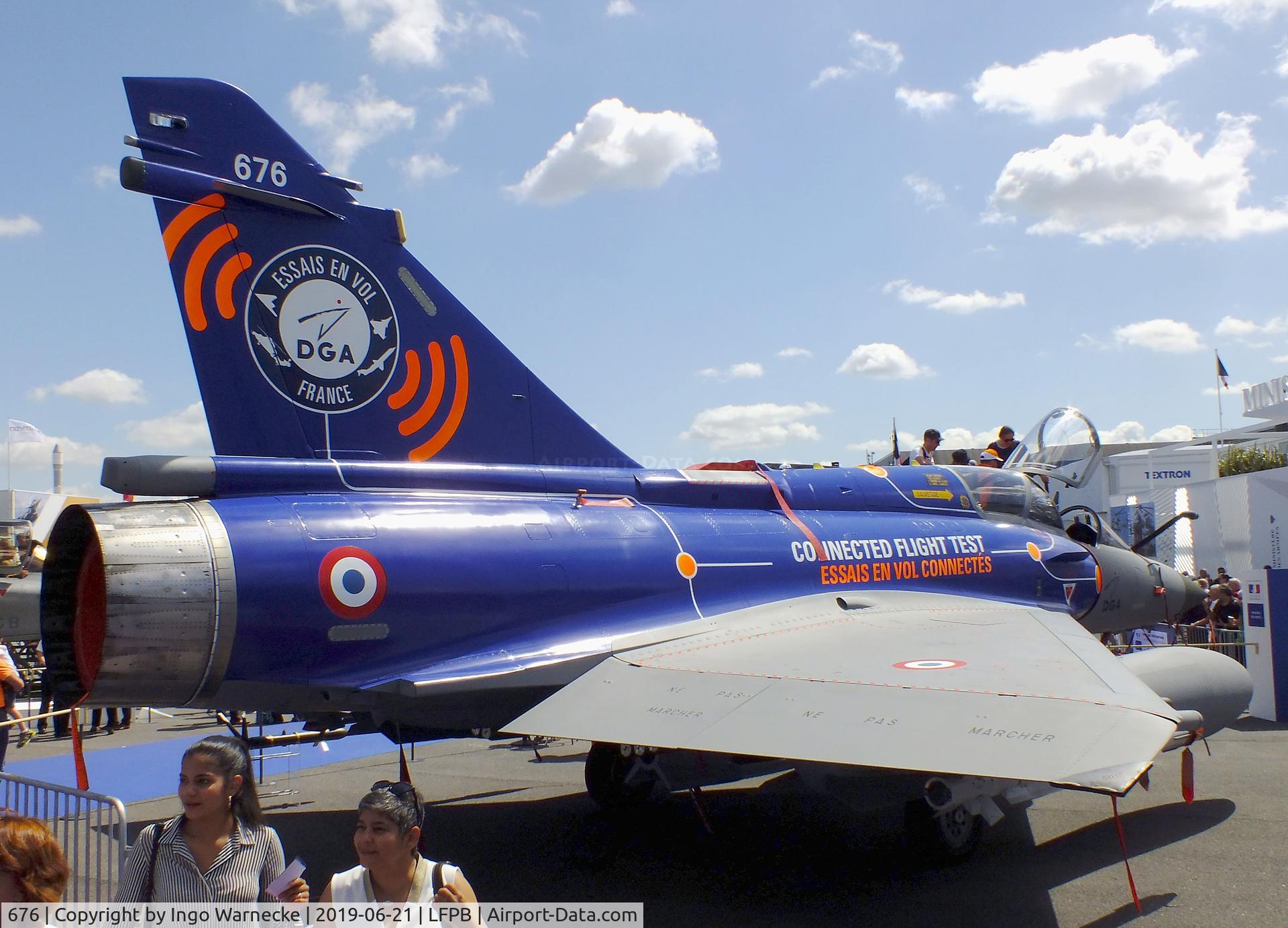 676, Dassault Mirage 2000D C/N 550, Dassault Mirage 2000D of the DGA / Armee de l'Air at the Aerosalon 2019, Paris
