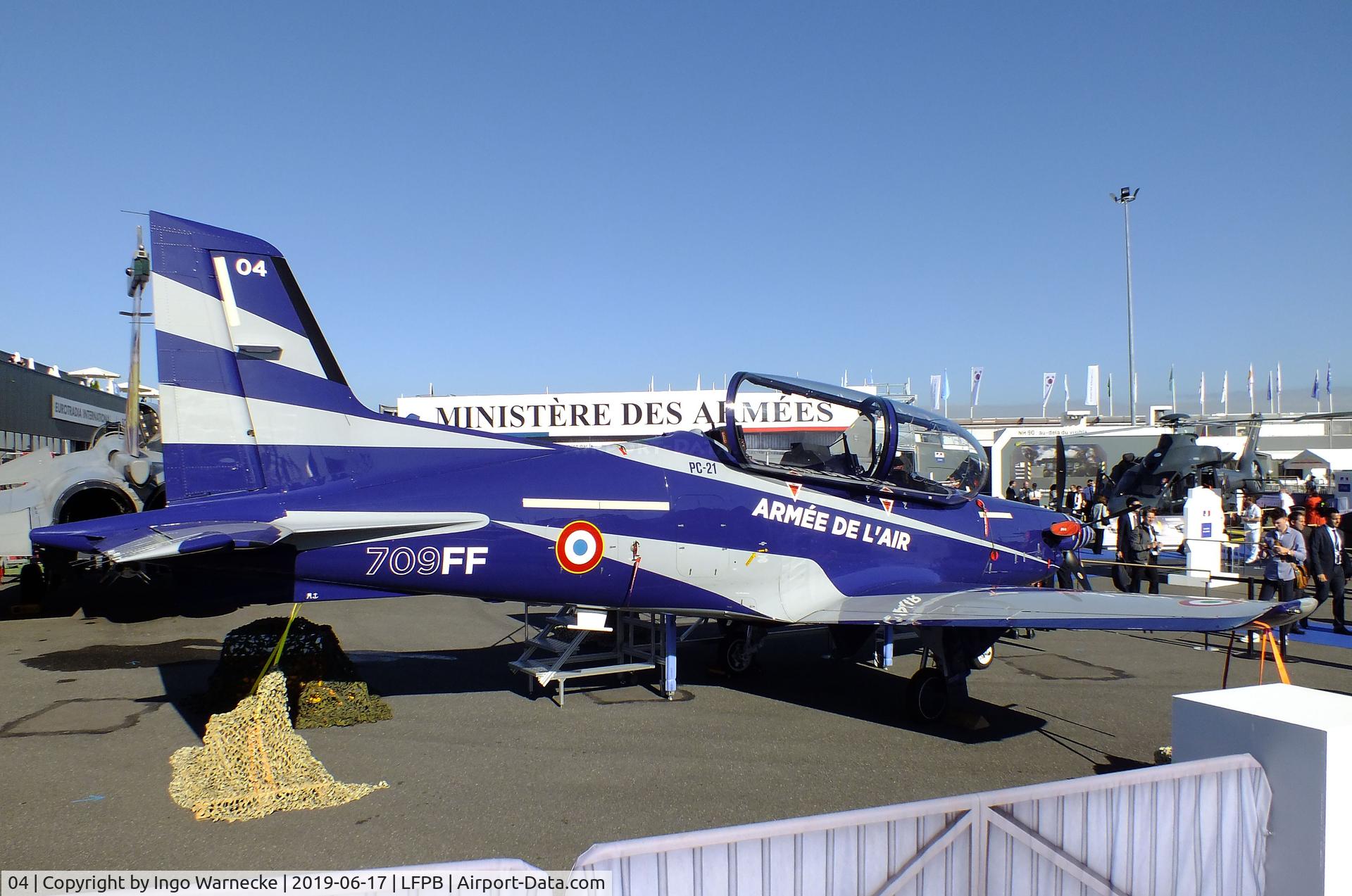 04, 2018 Pilatus PC-21 C/N 296, Pilatus PC-21 of the Armee de l'Air at the Aerosalon 2019, Paris