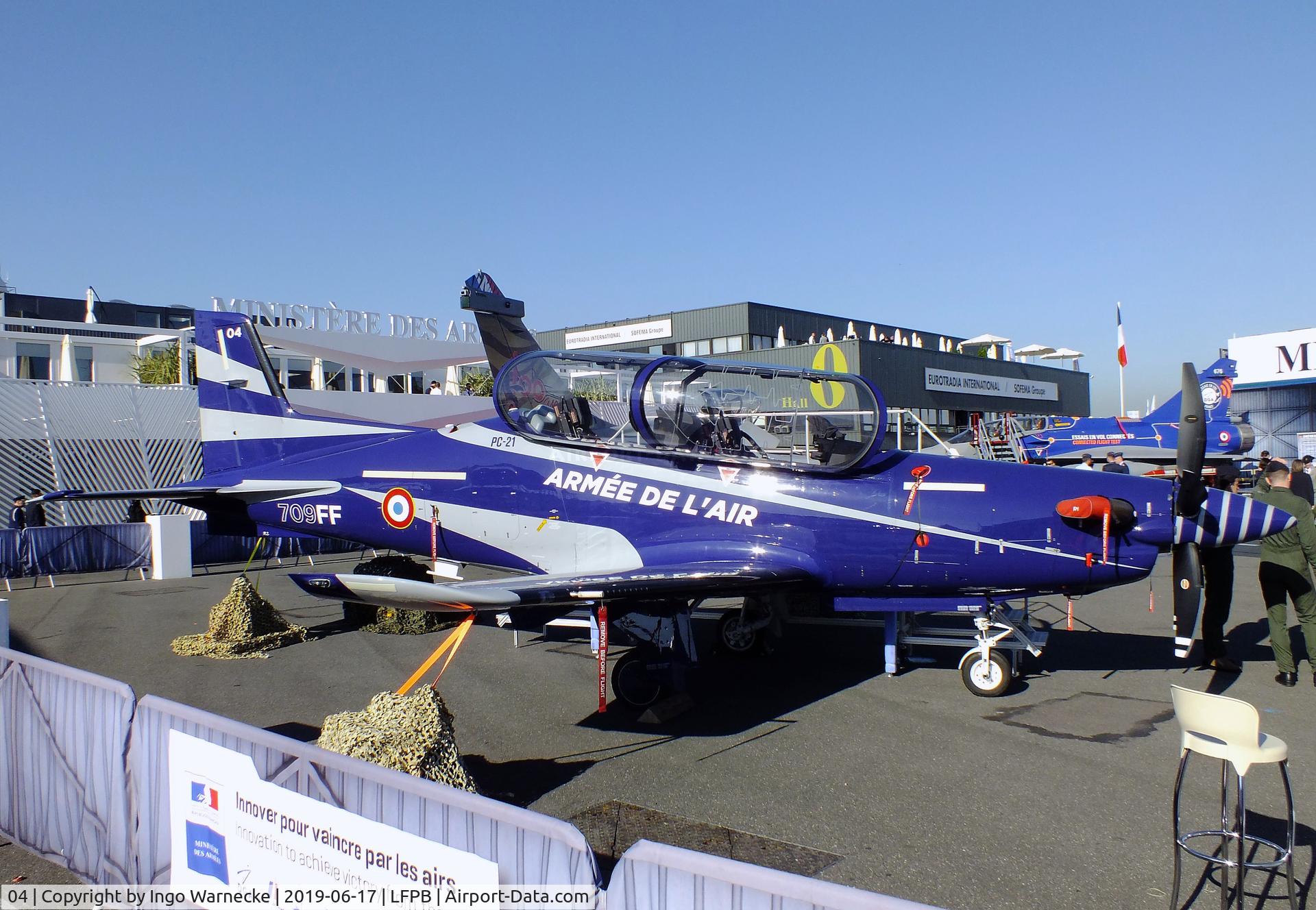 04, 2018 Pilatus PC-21 C/N 296, Pilatus PC-21 of the Armee de l'Air at the Aerosalon 2019, Paris