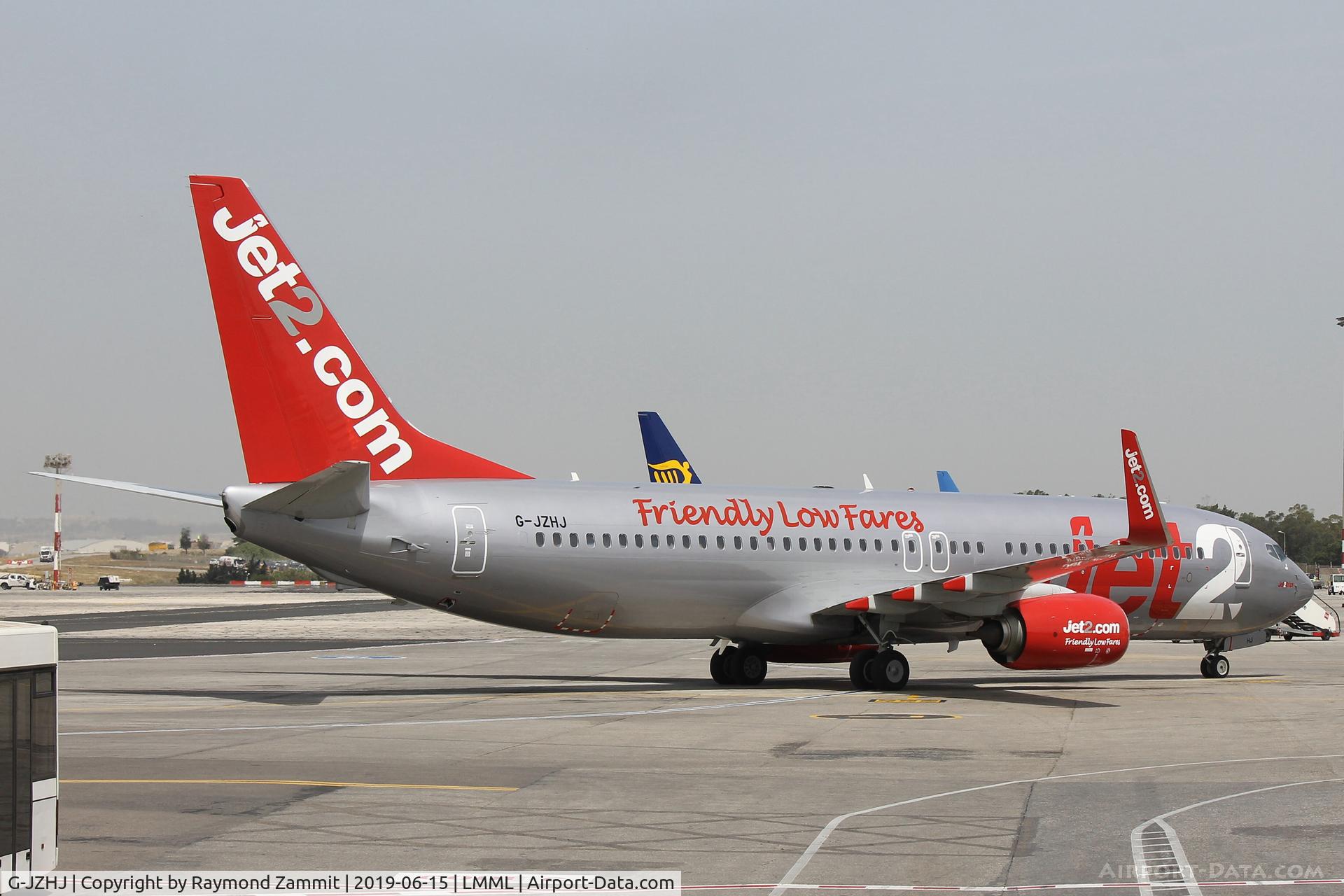 G-JZHJ, 2016 Boeing 737-8MG C/N 63144, B737-800 G-JZHJ Jet2Com