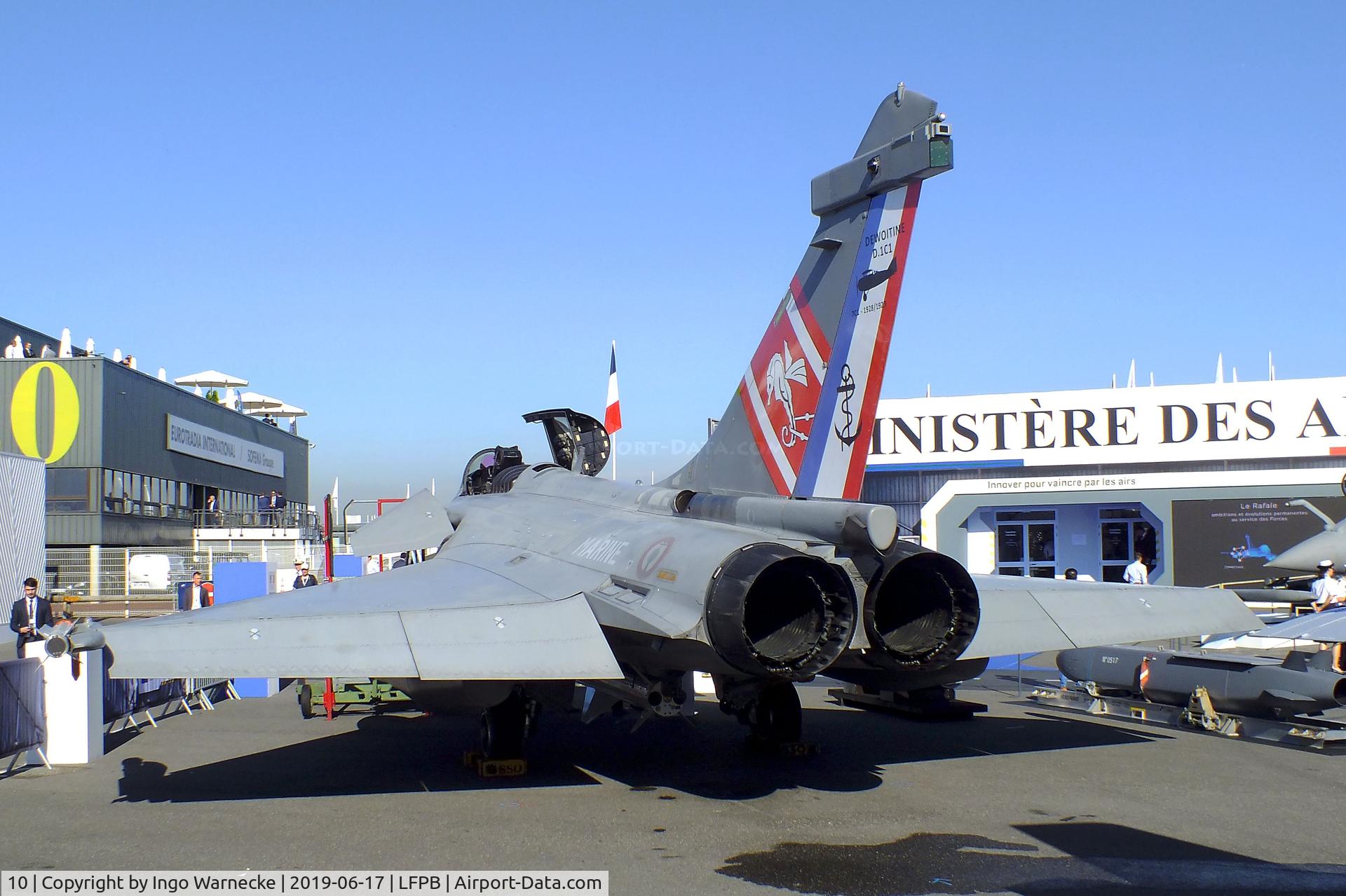 10, 2002 Dassault Rafale M C/N 10, Dassault Rafale M of the Aeronavale at the Aerosalon 2019, Paris