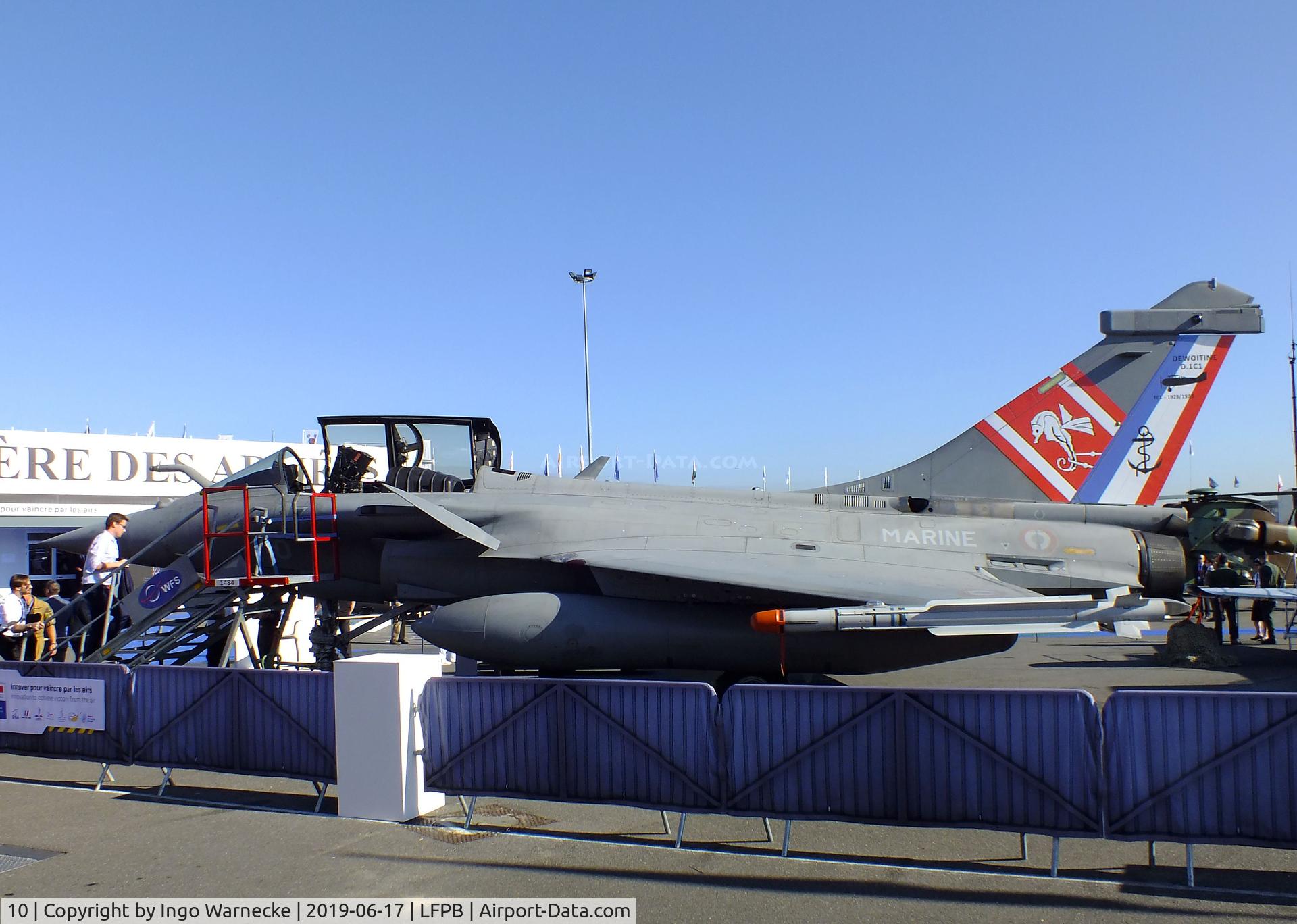 10, 2002 Dassault Rafale M C/N 10, Dassault Rafale M of the Aeronavale at the Aerosalon 2019, Paris