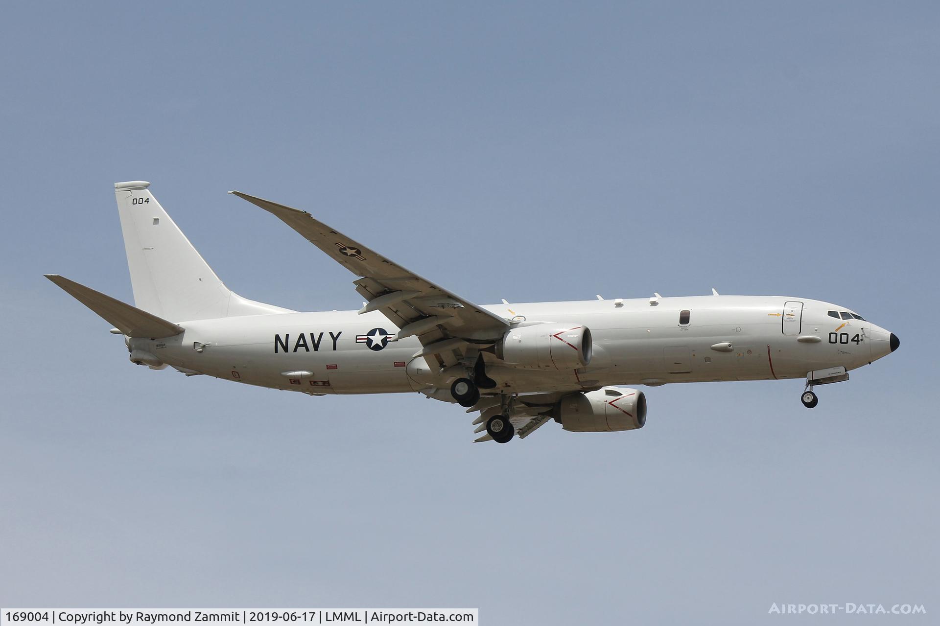 169004, 2016 Boeing P-8A Poseidon (737-8FV) C/N 44945, Boeing P-8A Poseidon 169004 United States Navy