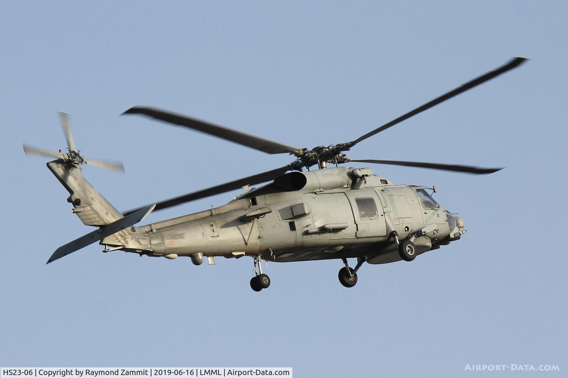 HS23-06, Sikorsky SH-60B Seahawk C/N 70 486, Sikorsy HS.23-06/01-1006 Spanish Navy