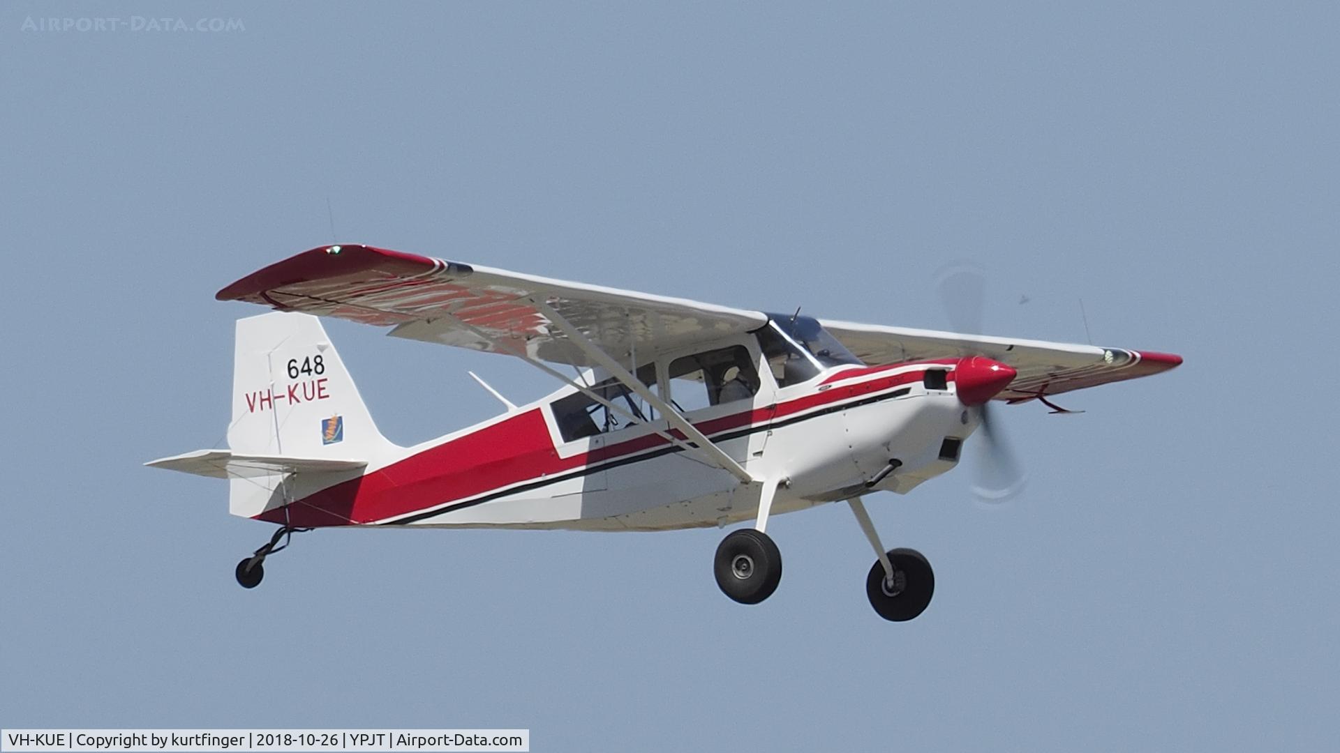 VH-KUE, 2013 American Champion 8GCBC Scout Scout C/N 554-2013, American Champion 8 GCBC. VH-KUE Jandakot 26/10/18.