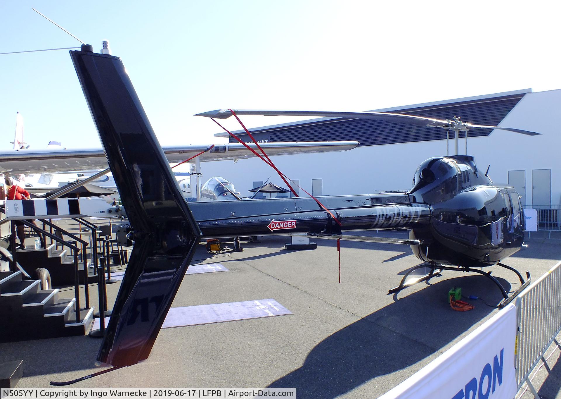N505YY, 2019 Bell 505 Jet Ranger X C/N 65178, Bell 505 Jet Ranger X at the Aerosalon 2019, Paris