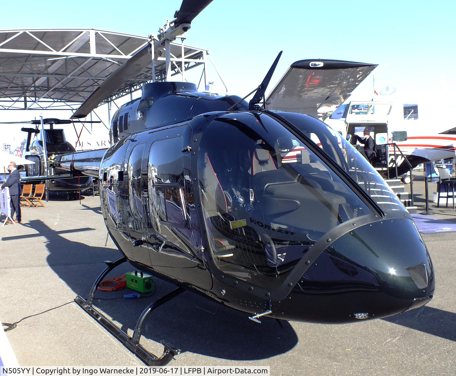 N505YY, 2019 Bell 505 Jet Ranger X C/N 65178, Bell 505 Jet Ranger X at the Aerosalon 2019, Paris