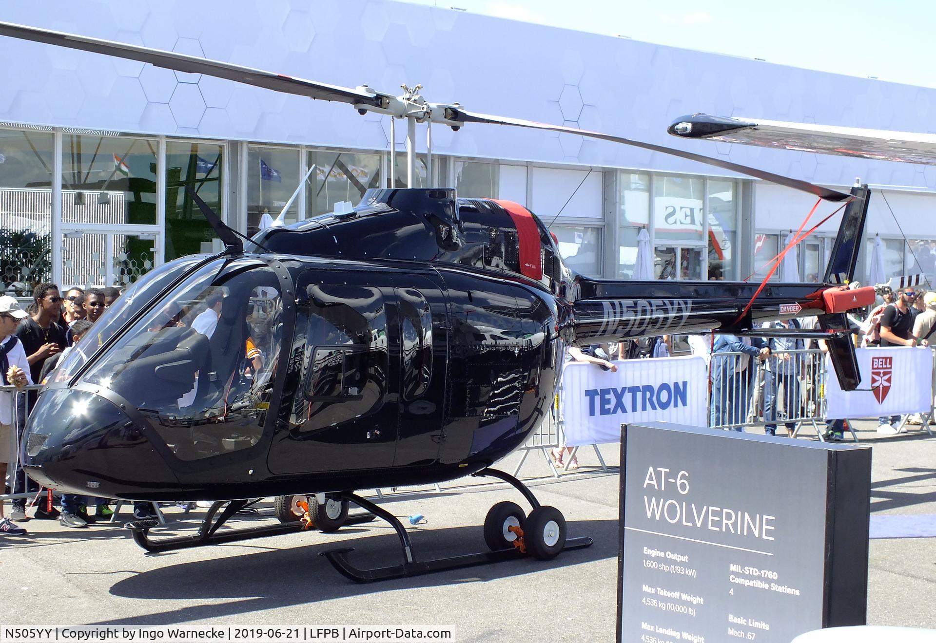 N505YY, 2019 Bell 505 Jet Ranger X C/N 65178, Bell 505 Jet Ranger X at the Aerosalon 2019, Paris