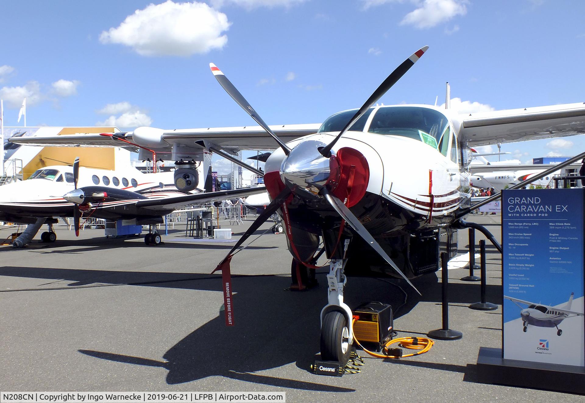 N208CN, 2017 Cessna 208B Grand Caravan EX C/N 208B5415, Cessna 208B Grand Caravan EX at the Aerosalon 2019, Paris
