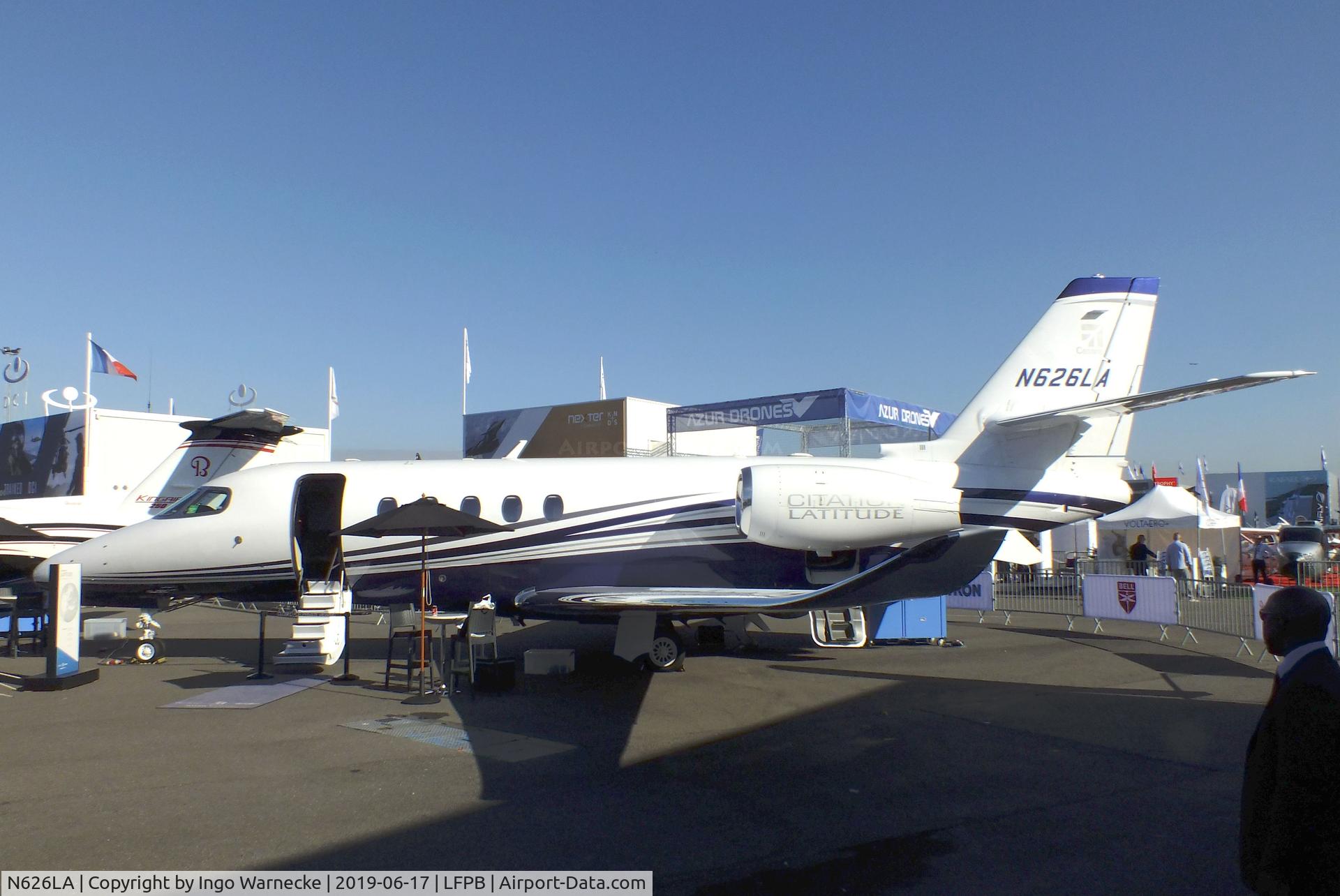 N626LA, 2016 Cessna 680A Citation Latitude C/N 680A-0026, Cessna 680A Citation Latitude at the Aerosalon 2019, Paris