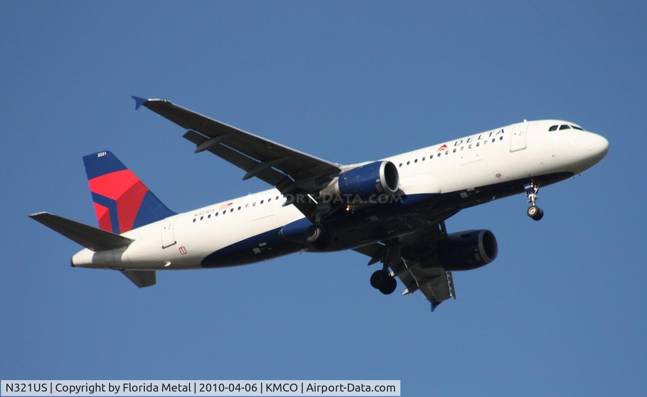 N321US, 1992 Airbus A320-211 C/N 262, MCO spotting