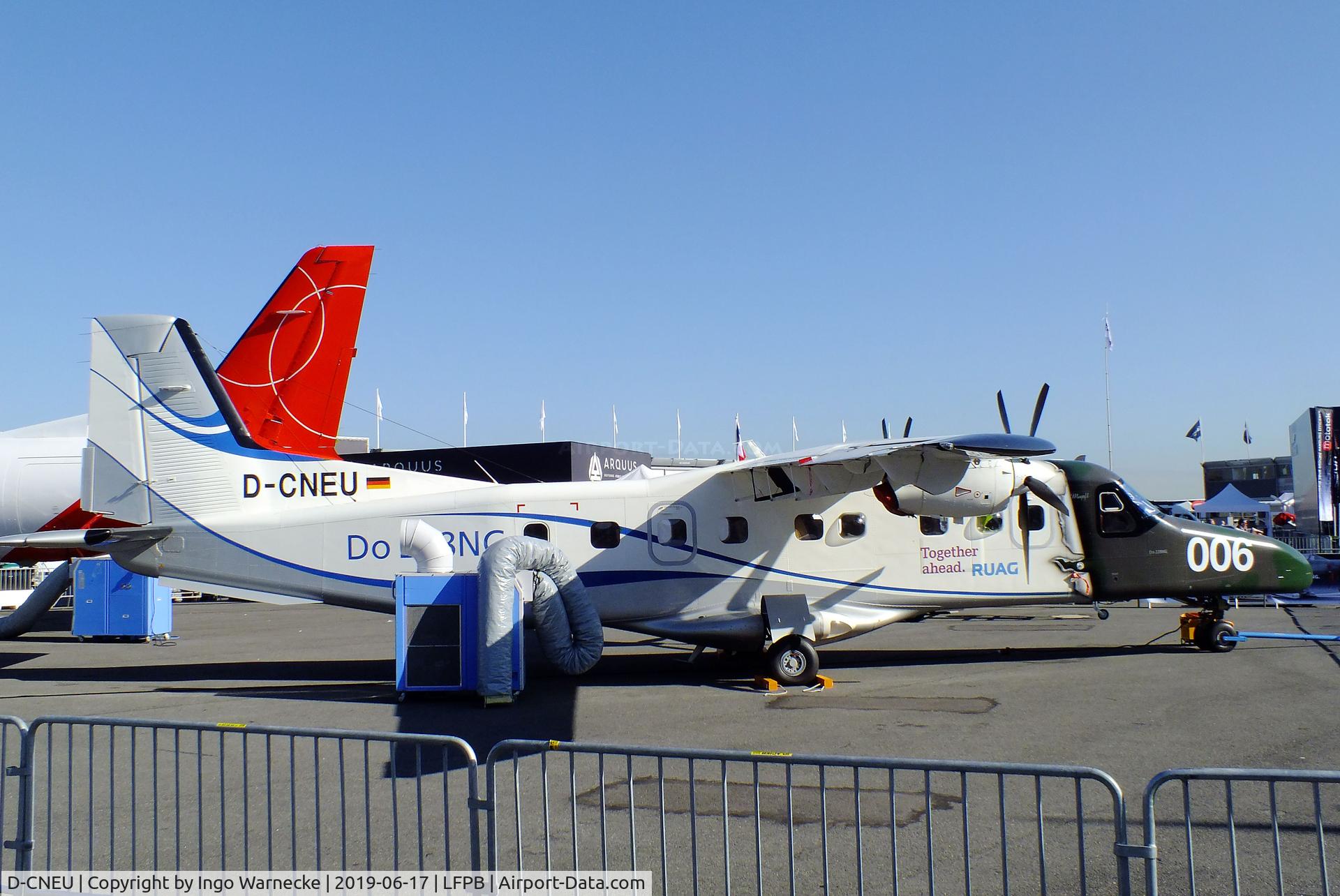 D-CNEU, 1992 Dornier 228-212 C/N 8206, Dornier Do 228-212 NG at the Aerosalon 2019, Paris