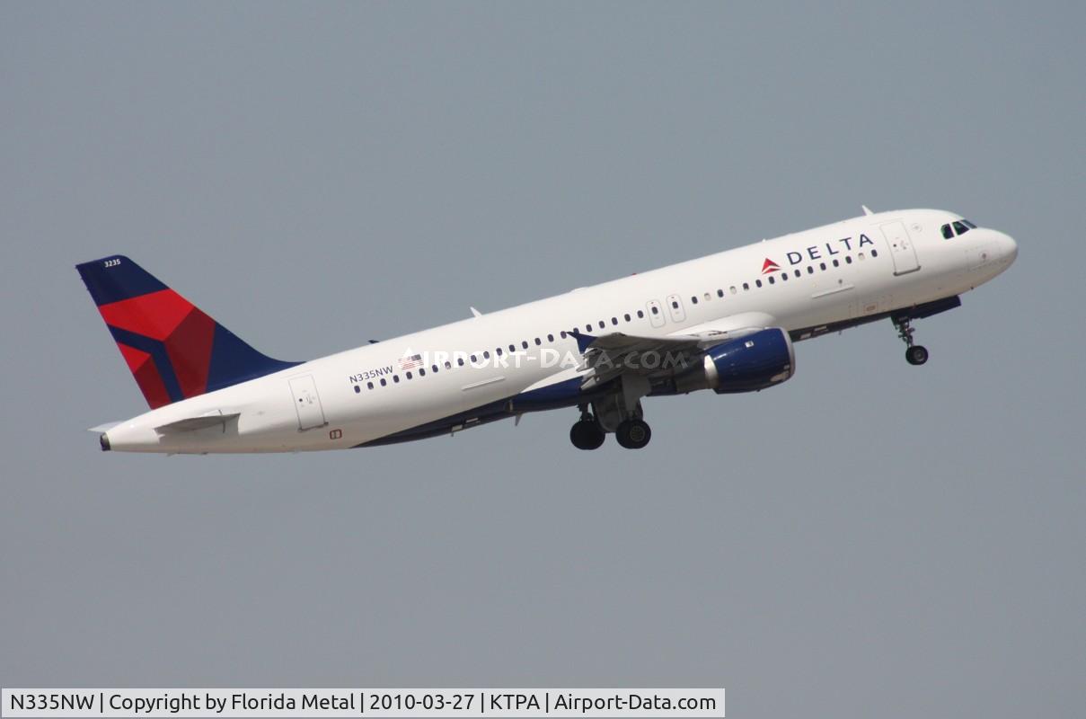 N335NW, 1992 Airbus A320-212 C/N 340, TPA spotting