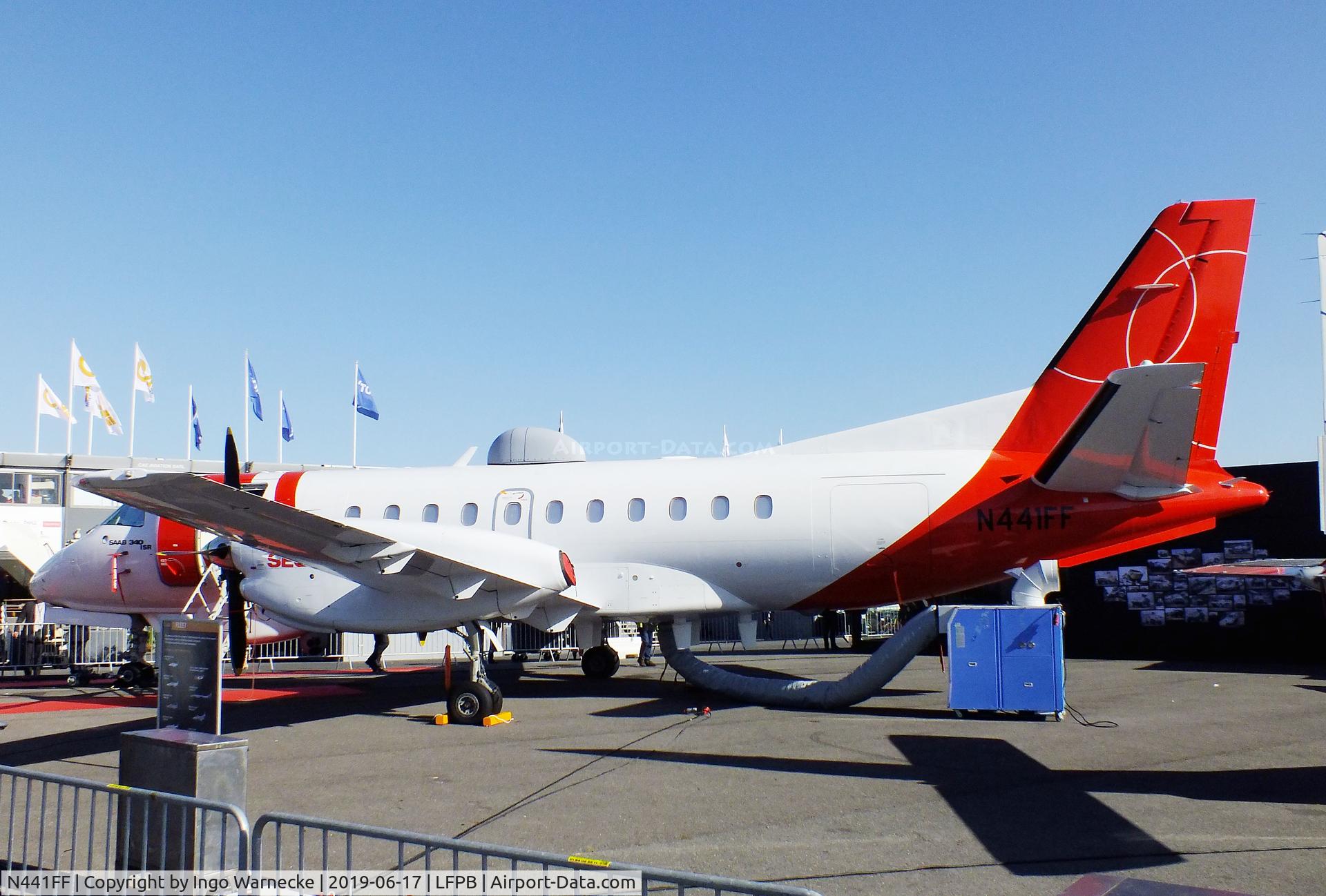 N441FF, 1998 Saab 340B C/N 340B441, SAAB 340B ISR / Maritime Security at the Aerosalon 2019, Paris