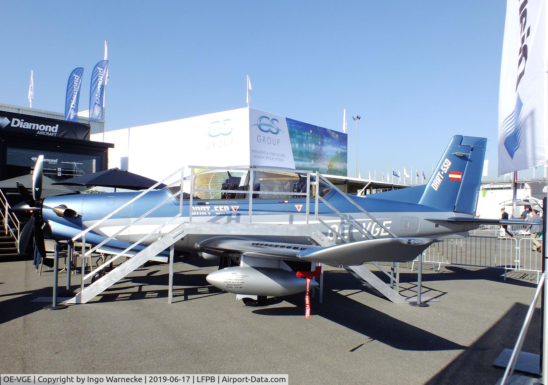 OE-VGE, 2018 Diamond Dart-550 C/N Dart.003, Diamond DART-550 at the Aerosalon 2019, Paris