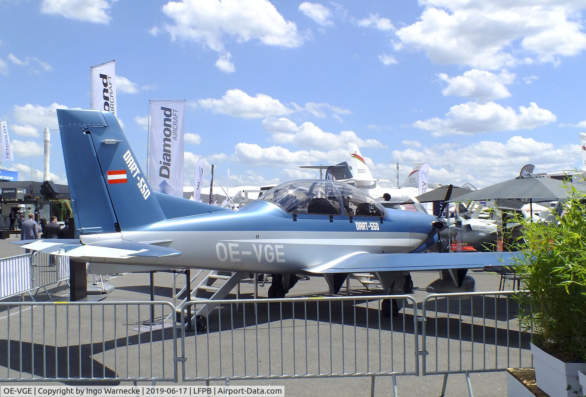 OE-VGE, 2018 Diamond Dart-550 C/N Dart.003, Diamond DART-550 at the Aerosalon 2019, Paris