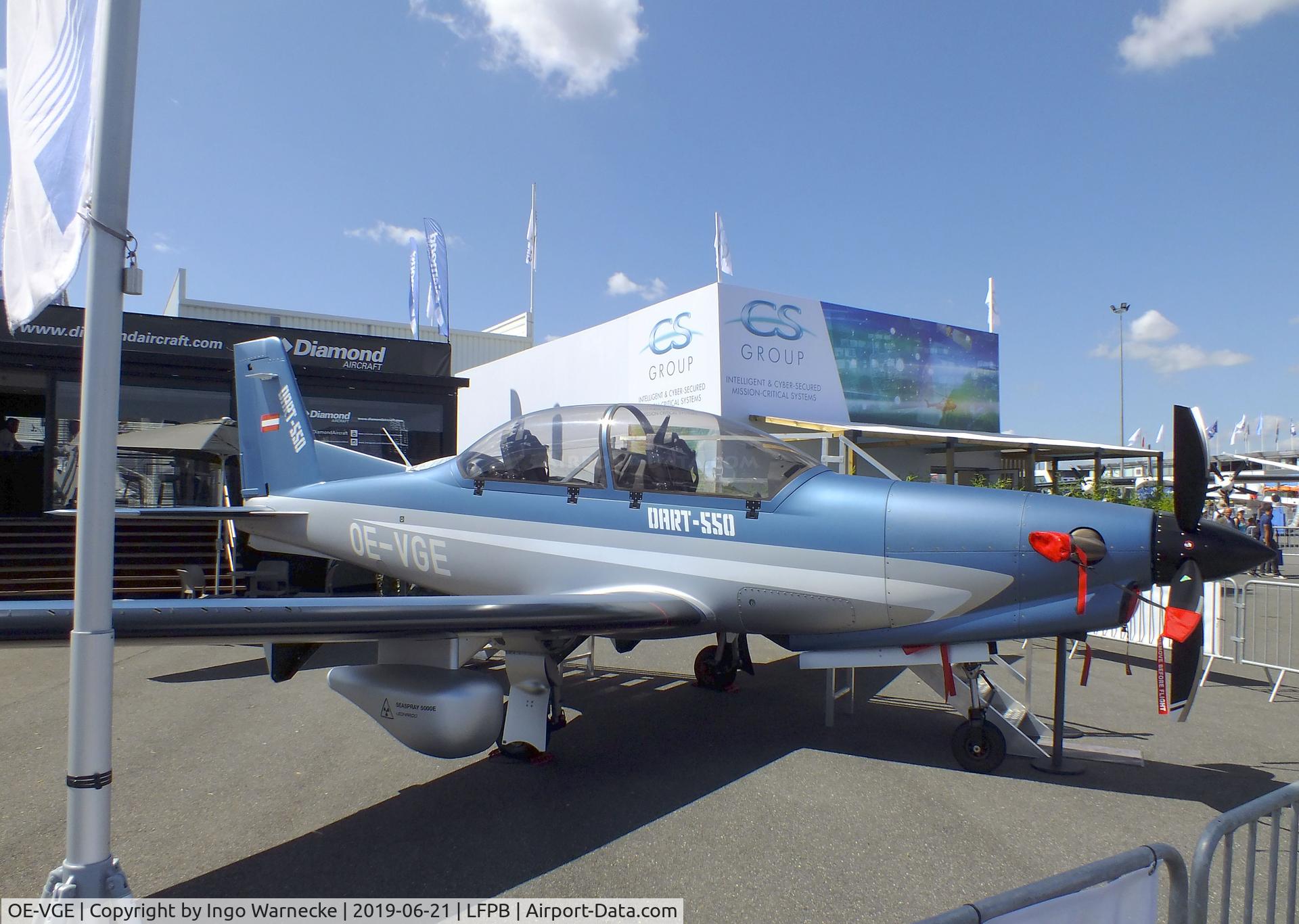 OE-VGE, 2018 Diamond Dart-550 C/N Dart.003, Diamond DART-550 at the Aerosalon 2019, Paris