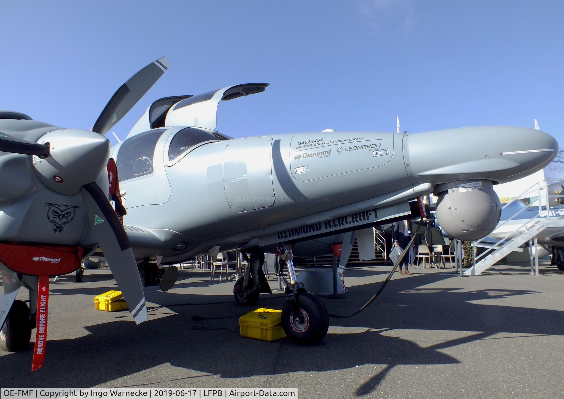 OE-FMF, 2019 Diamond DA-62 MSA C/N Not found OE-FMF, Diamond DA-62 MSA at the Aerosalon 2019, Paris