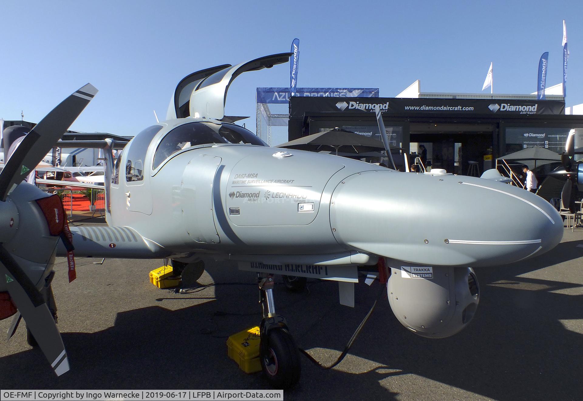 OE-FMF, 2019 Diamond DA-62 MSA C/N Not found OE-FMF, Diamond DA-62 MSA at the Aerosalon 2019, Paris