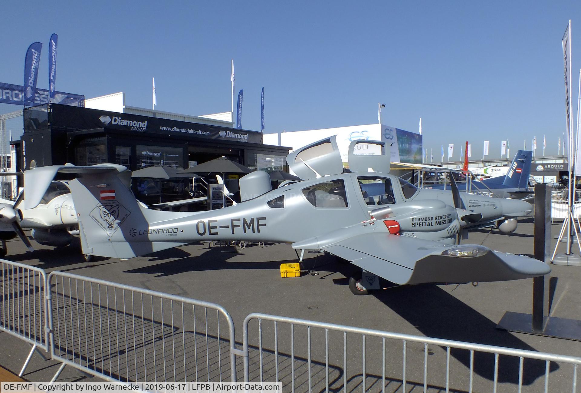 OE-FMF, 2019 Diamond DA-62 MSA C/N Not found OE-FMF, Diamond DA-62 MSA at the Aerosalon 2019, Paris