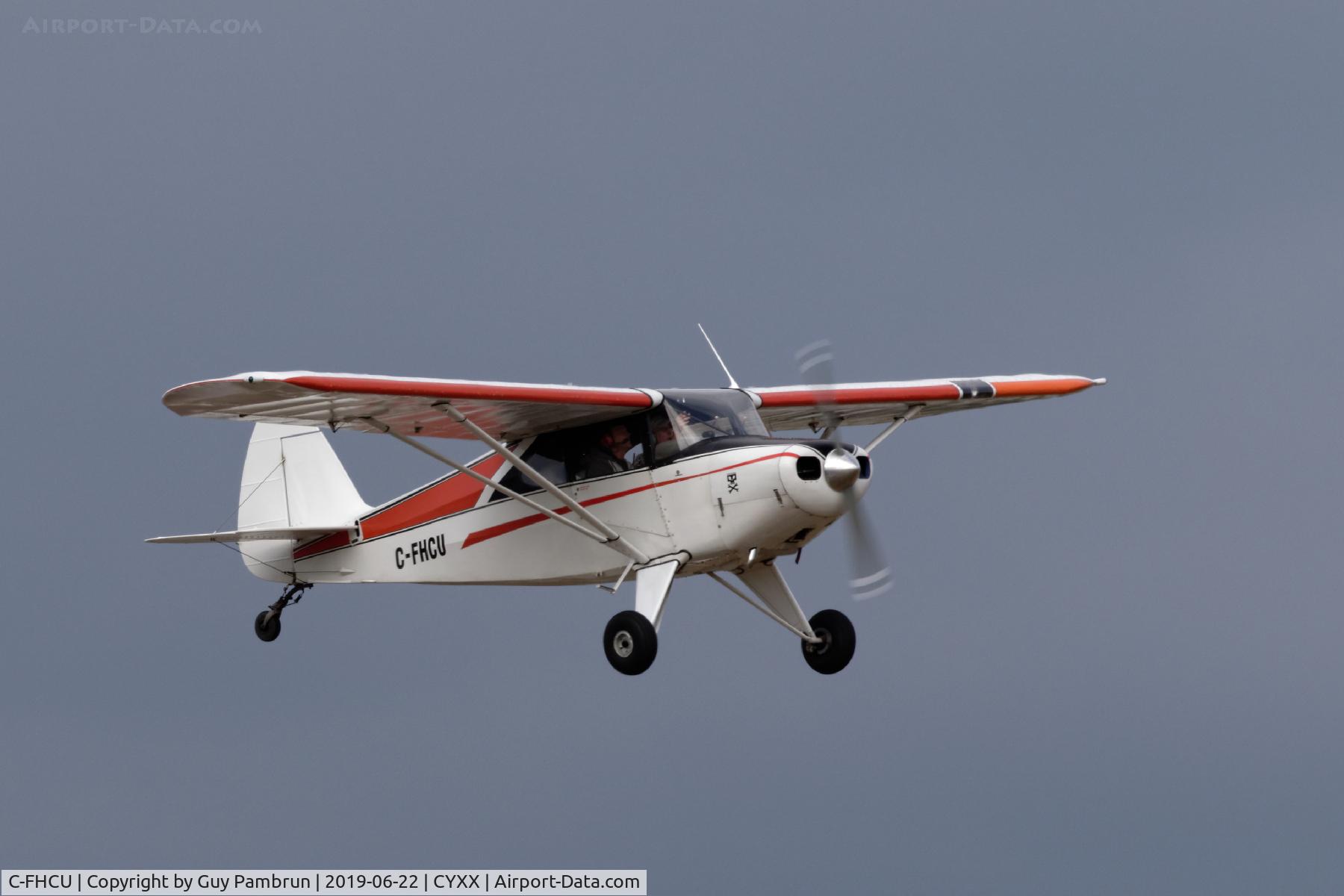 C-FHCU, 1983 Wag-Aero Wag-a-Bond C/N 1SJ, Landing