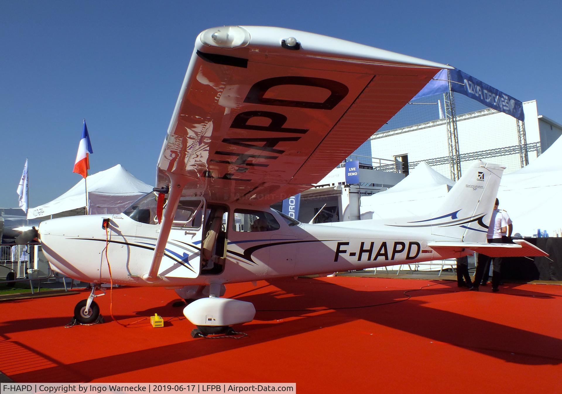 F-HAPD, Cessna 172S C/N 172S-11402, Cessna 172S Skyhawk at the Aerosalon 2019, Paris
