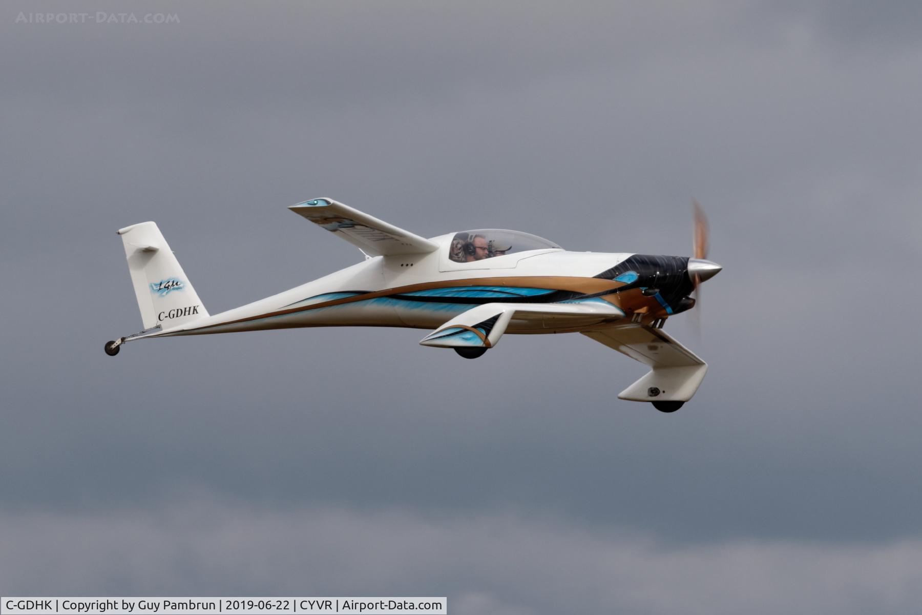 C-GDHK, 1982 QAC Quickie Q2 C/N DK 081 082, Landing