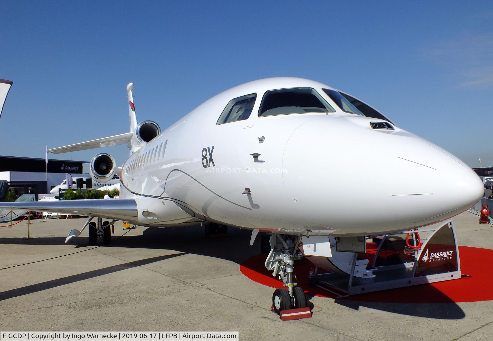F-GCDP, 2018 Dassault Falcon 7X C/N 439, Dassault Falcon 8X at the Aerosalon 2019, Paris