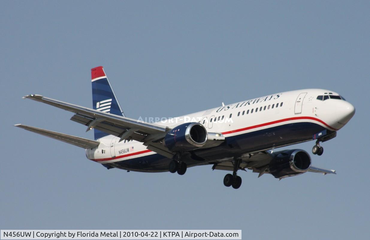 N456UW, 1991 Boeing 737-4B7 C/N 25020, TPA spotting
