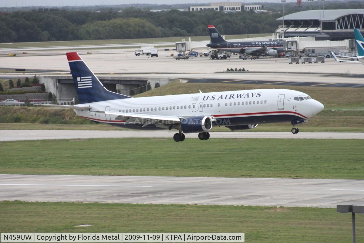 N459UW, 1991 Boeing 737-4B7 C/N 25023, TPA spotting