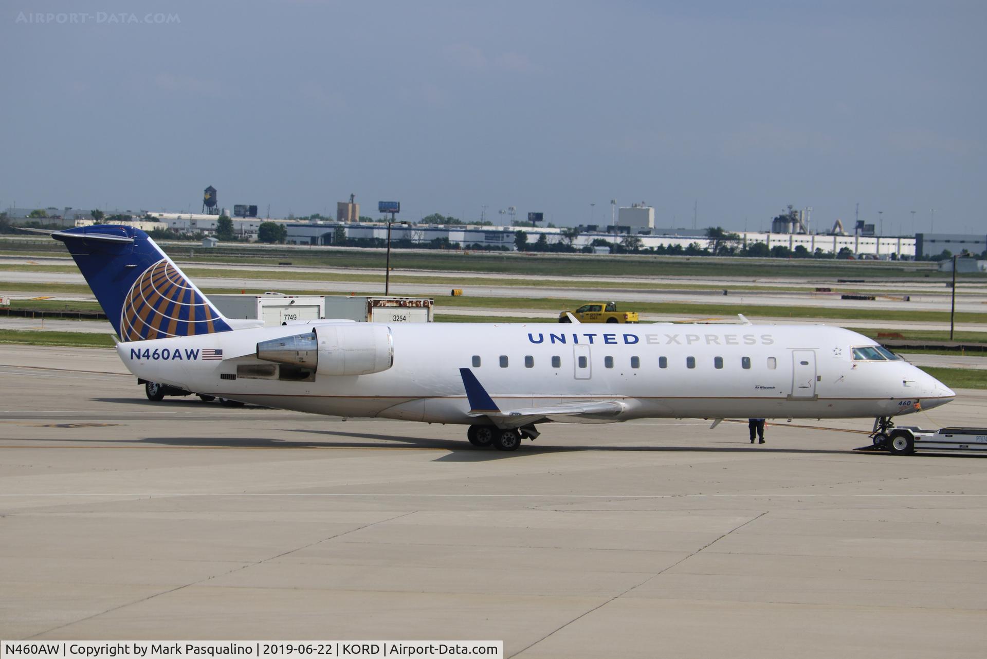 N460AW, 2003 Canadair CRJ-200LR (CL-600-2B19) C/N 7867, CL-600-2B19