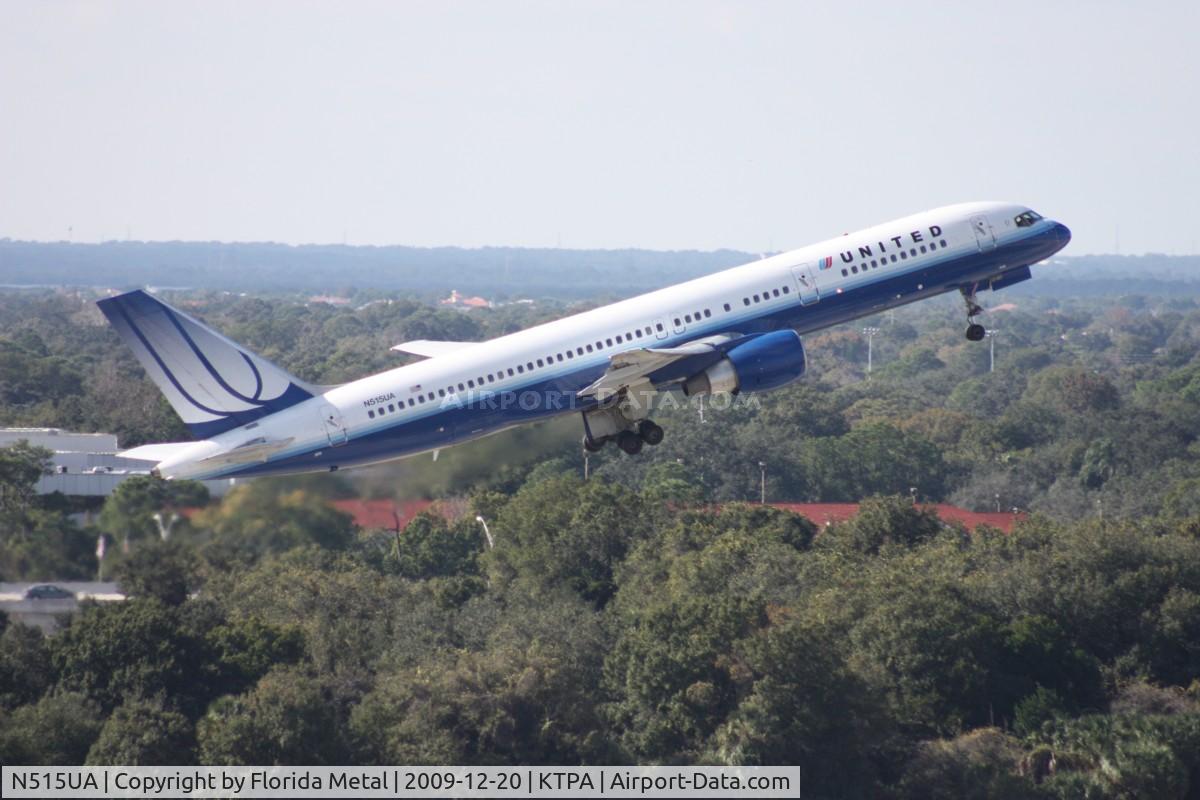 N515UA, 1990 Boeing 757-222F C/N 24840, TPA spotting