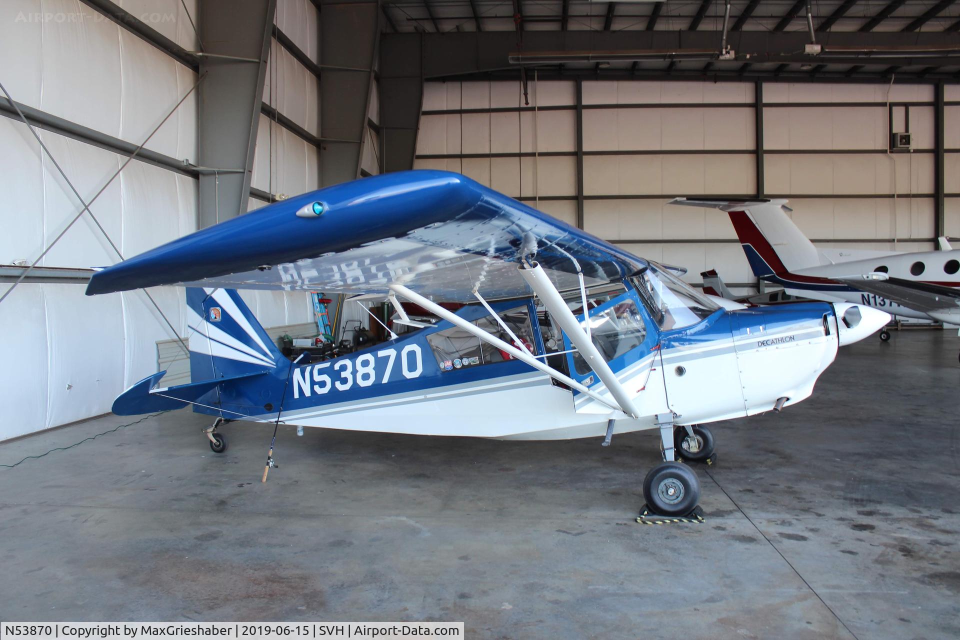 N53870, Bellanca 8KCAB Decathlon C/N 225-76, N53870 @ SVH