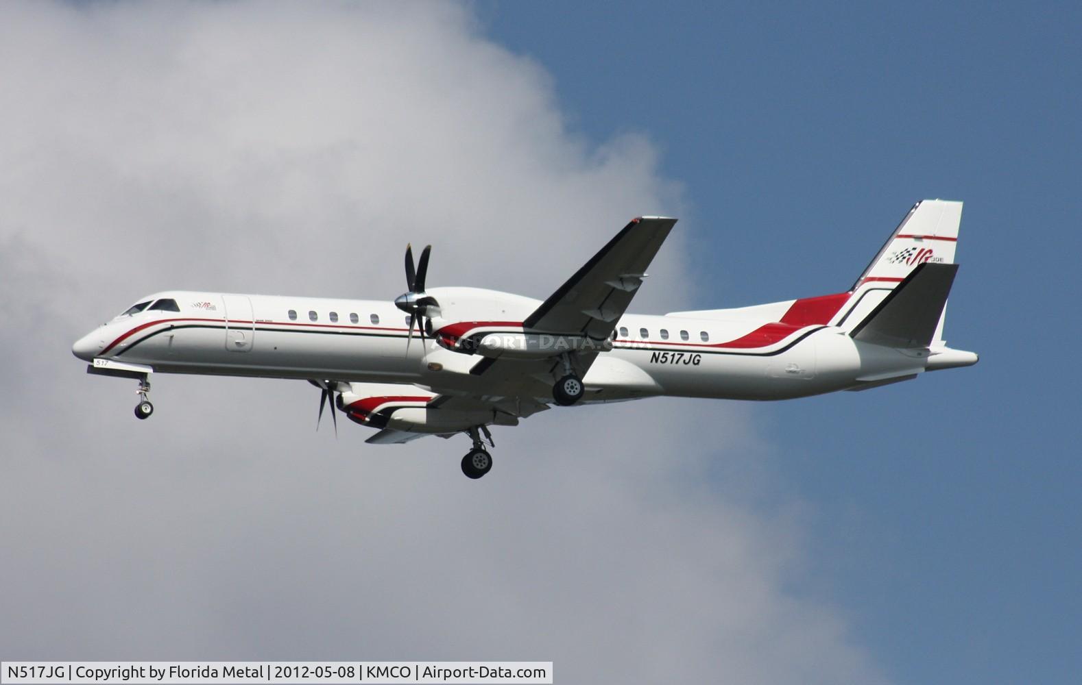 N517JG, 1995 Saab 2000 C/N 2000-021, MCO spotting