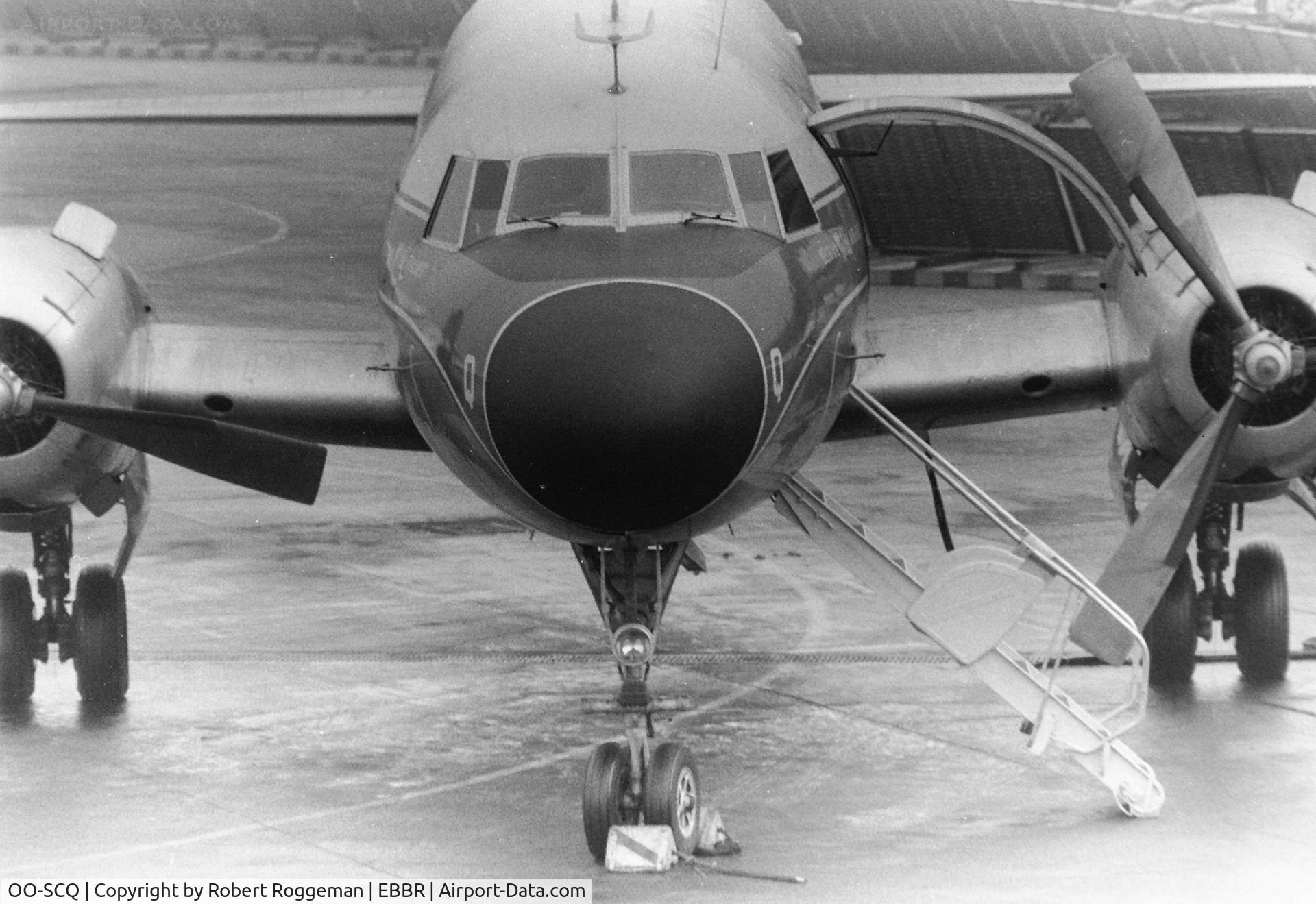 OO-SCQ, 1956 Convair 440 Metropolitan C/N 368, Mid 1960's.SABENA.