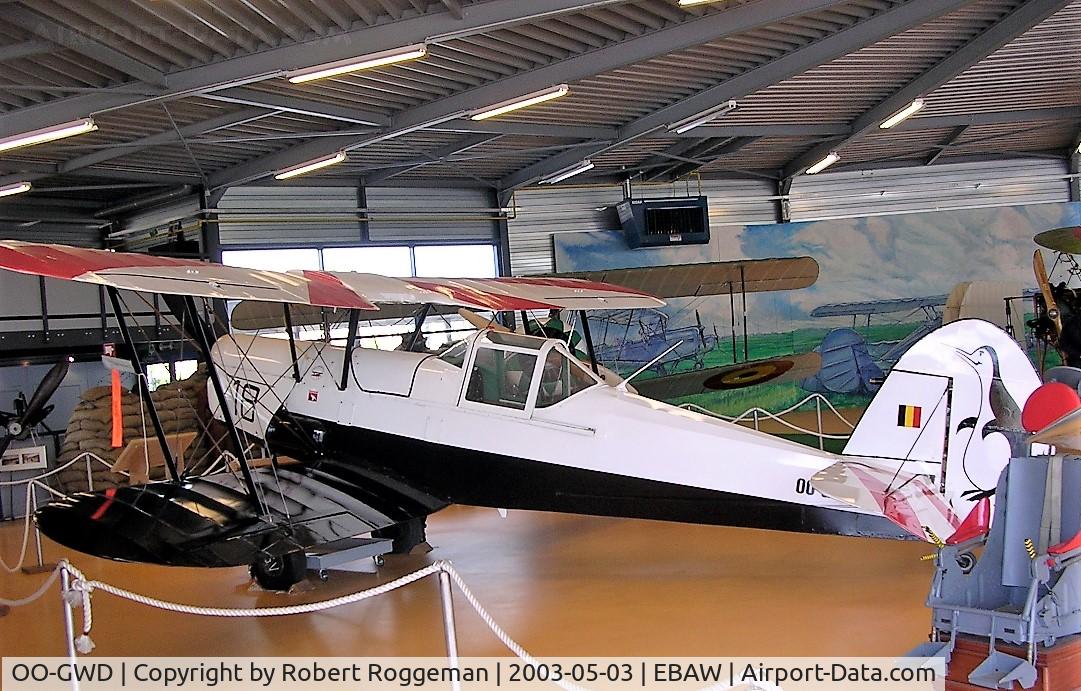 OO-GWD, Stampe-Vertongen SV-4B C/N 1160, STAMPE VERTIONGEN MUSEUM.