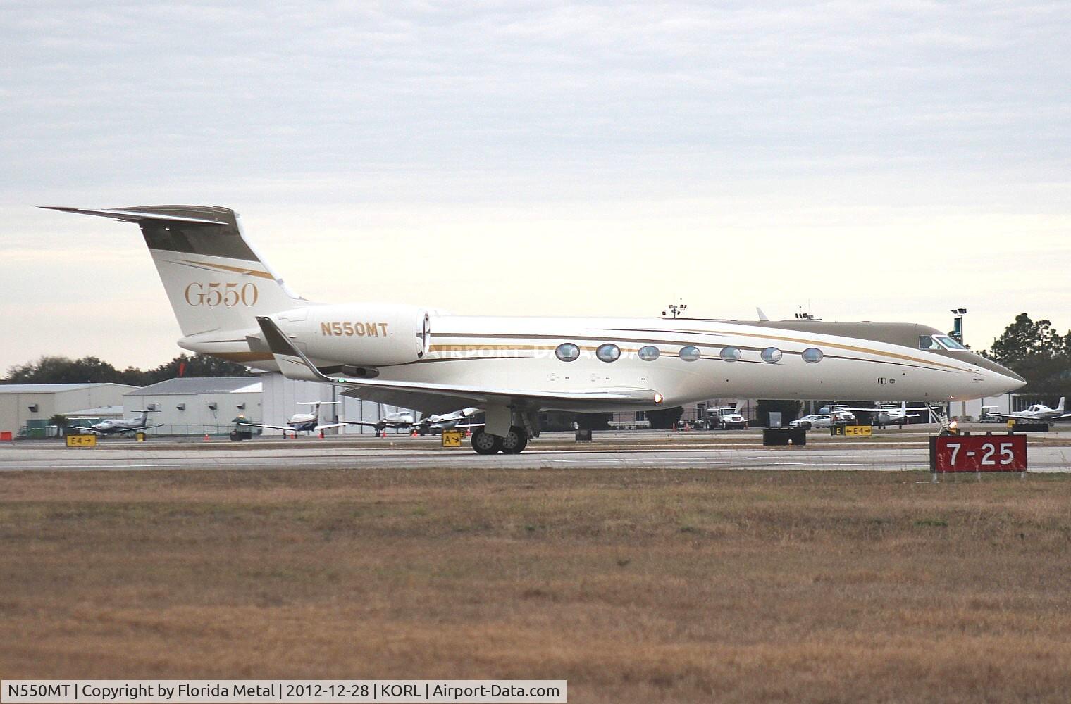 N550MT, Gulfstream Aerospace GV-SP (G550) C/N 5299, Gulfstream 550
