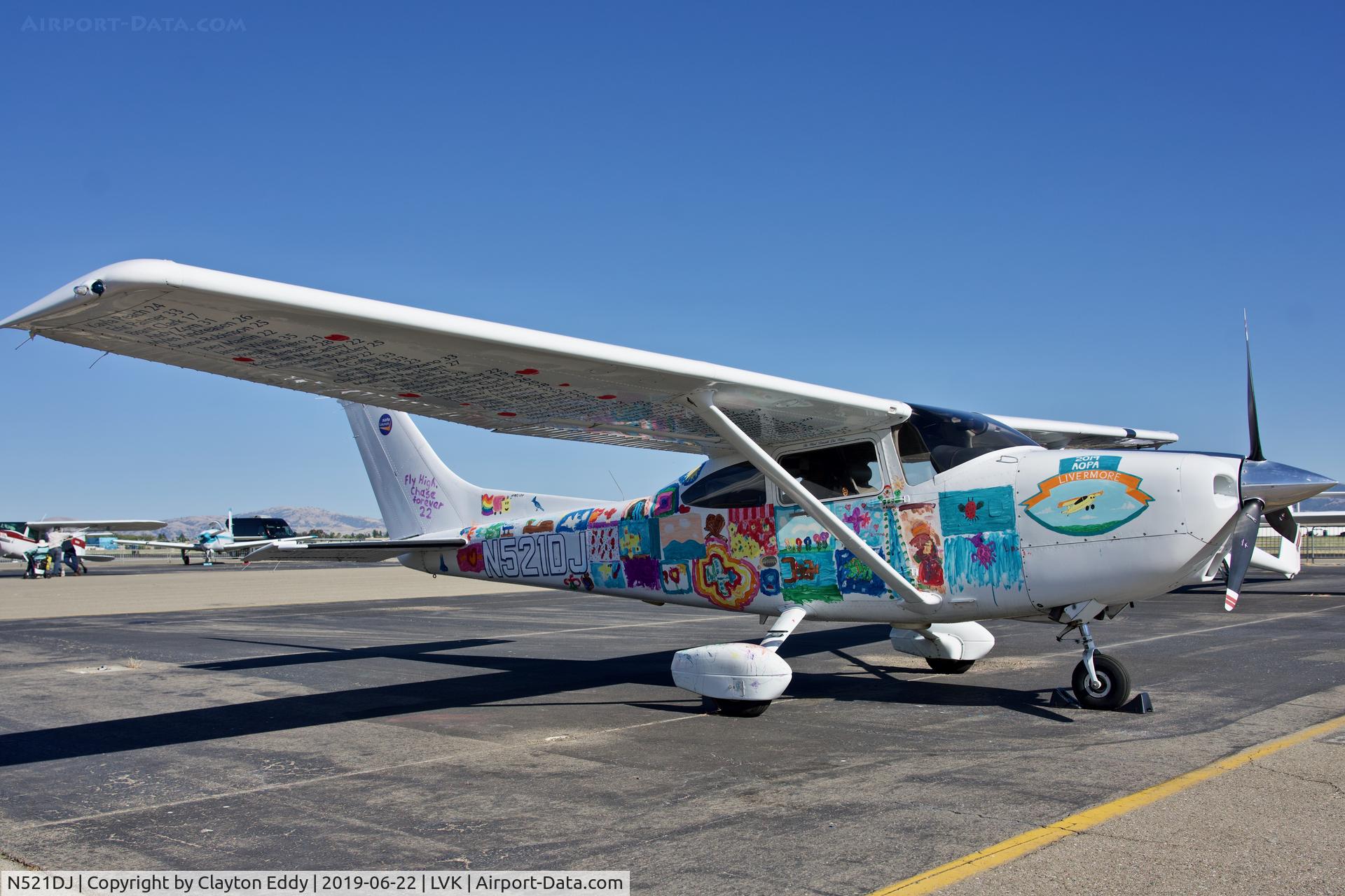 N521DJ, Cessna 182S Skylane C/N 18280858, Livermore Airport California 2019.