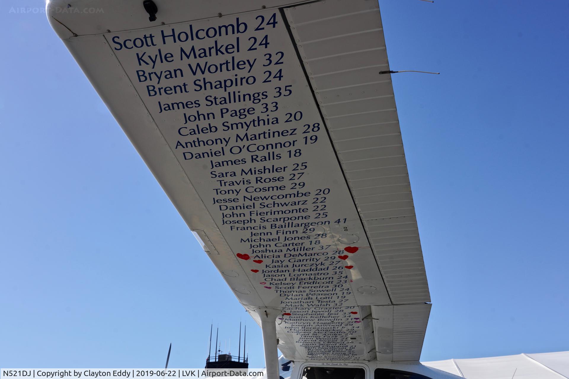 N521DJ, Cessna 182S Skylane C/N 18280858, Livermore Airport California 2019.