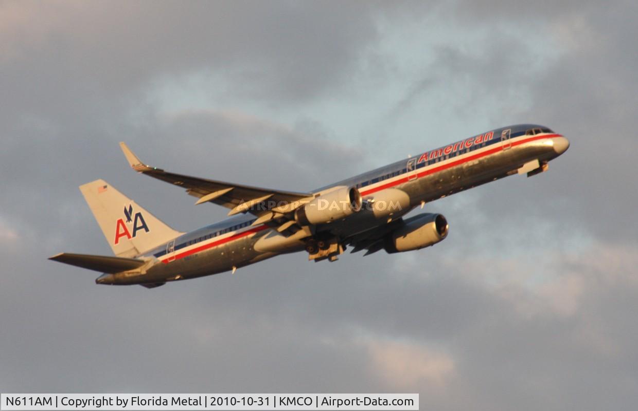 N611AM, 1989 Boeing 757-223 C/N 24487, MCO spotting