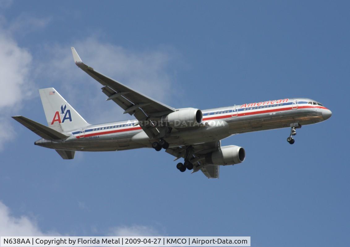 N638AA, 1991 Boeing 757-223 C/N 24596, MCO spotting
