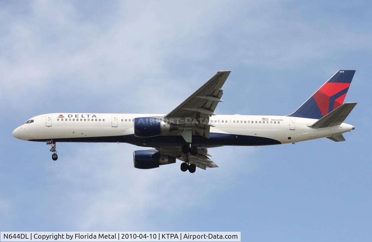 N644DL, 1989 Boeing 757-232 C/N 23998, TPA spotting