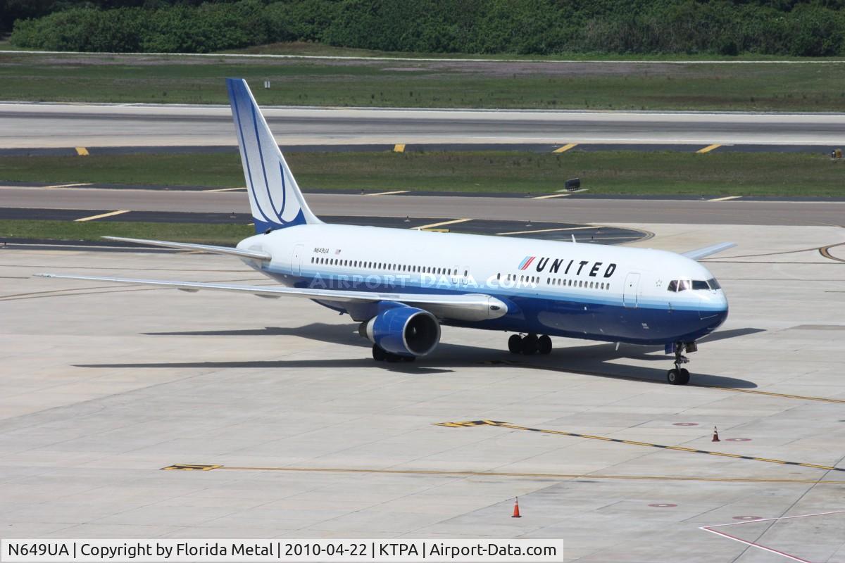 N649UA, 1992 Boeing 767-322 C/N 25286, TPA spotting