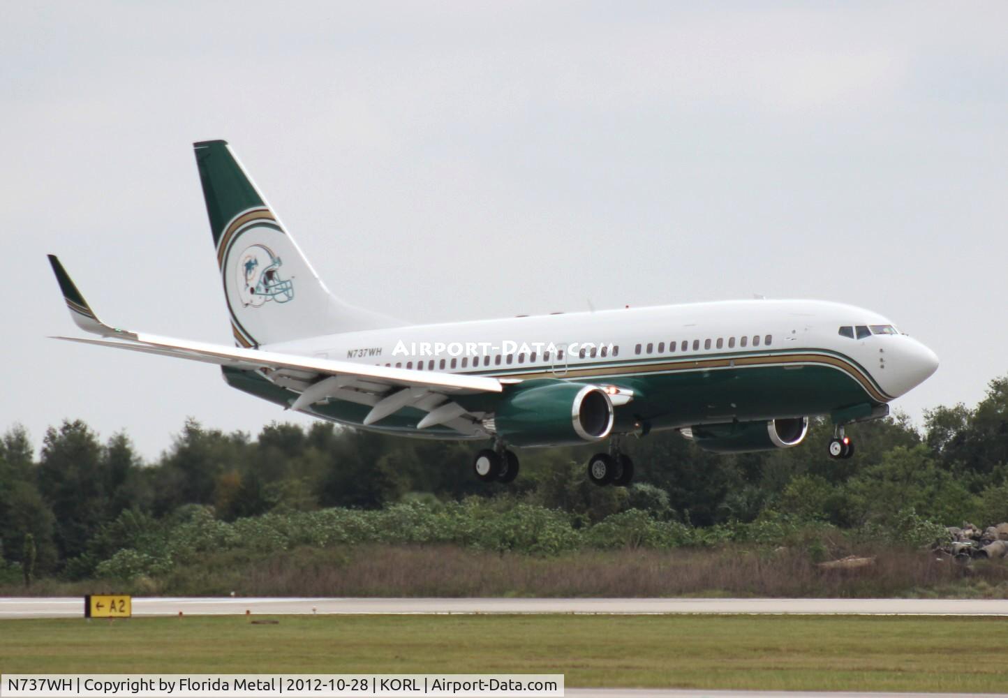N737WH, 1998 Boeing 737-75T BBJ C/N 29142, NBAA 2012