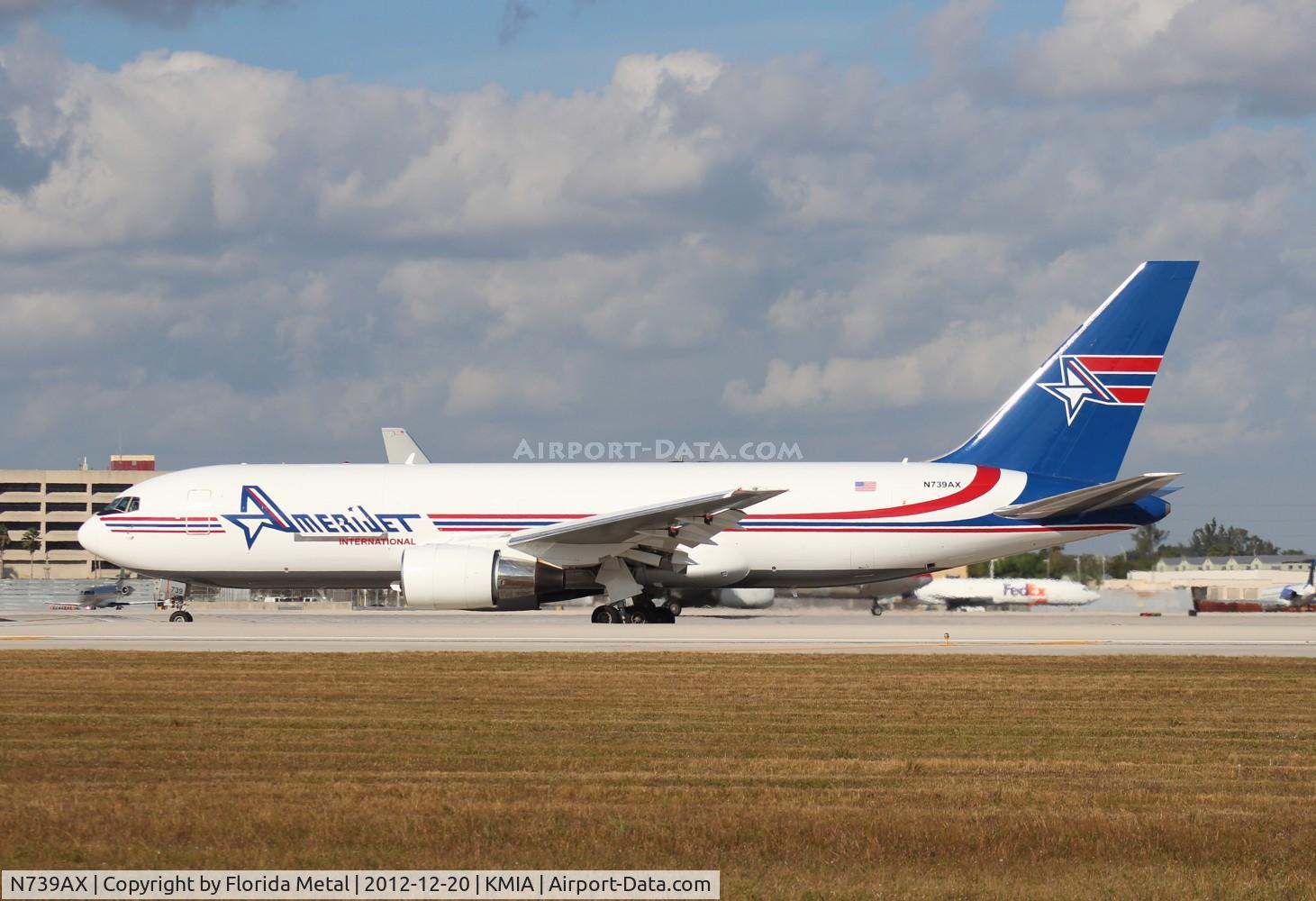 N739AX, 1982 Boeing 767-232 C/N 22216, MIA spotting