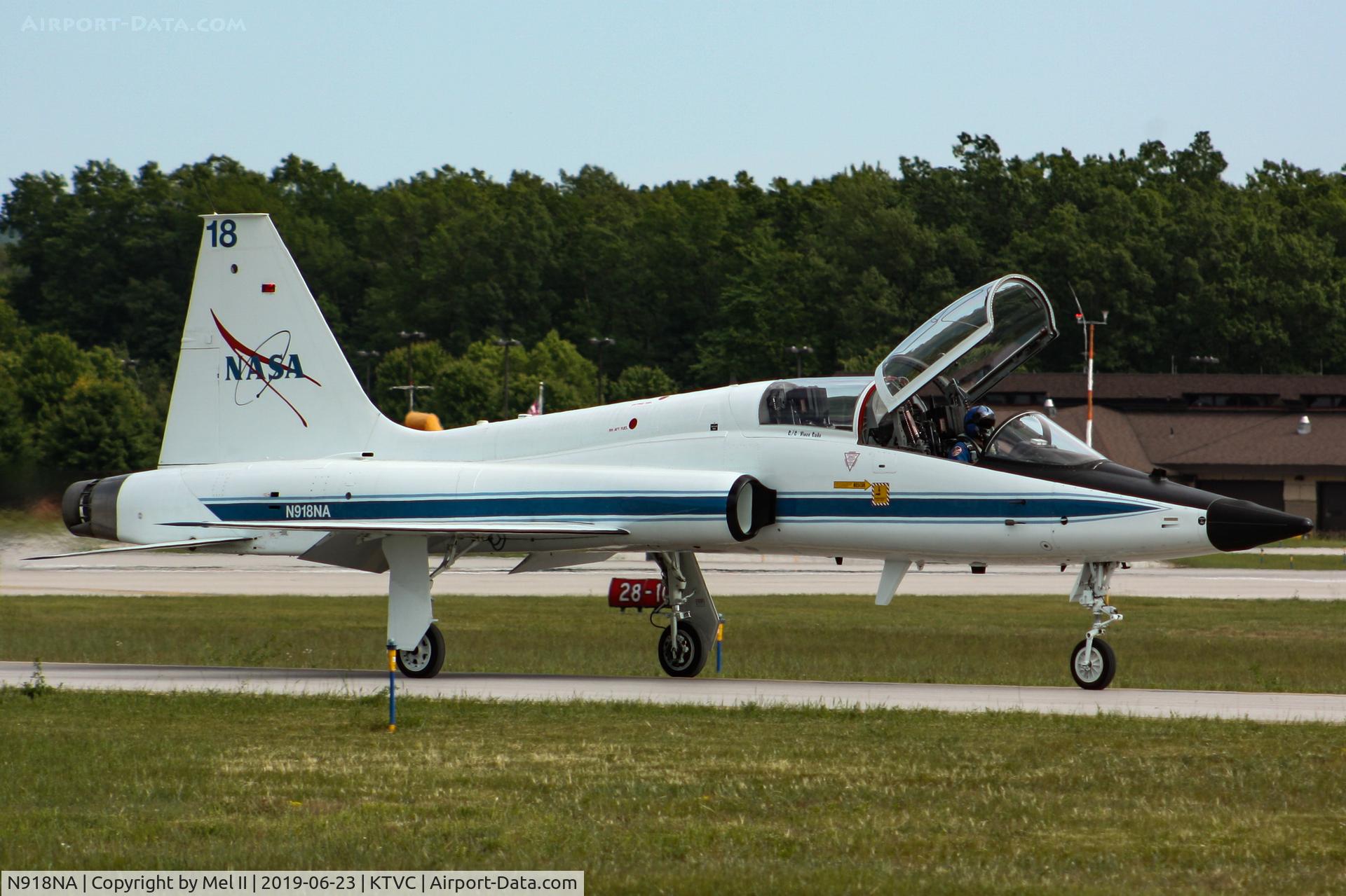 N918NA, 1966 Northrop T-38A C/N N.5954, NASA918 - KTVC-KHSV - Taxi For Departure RWY 10